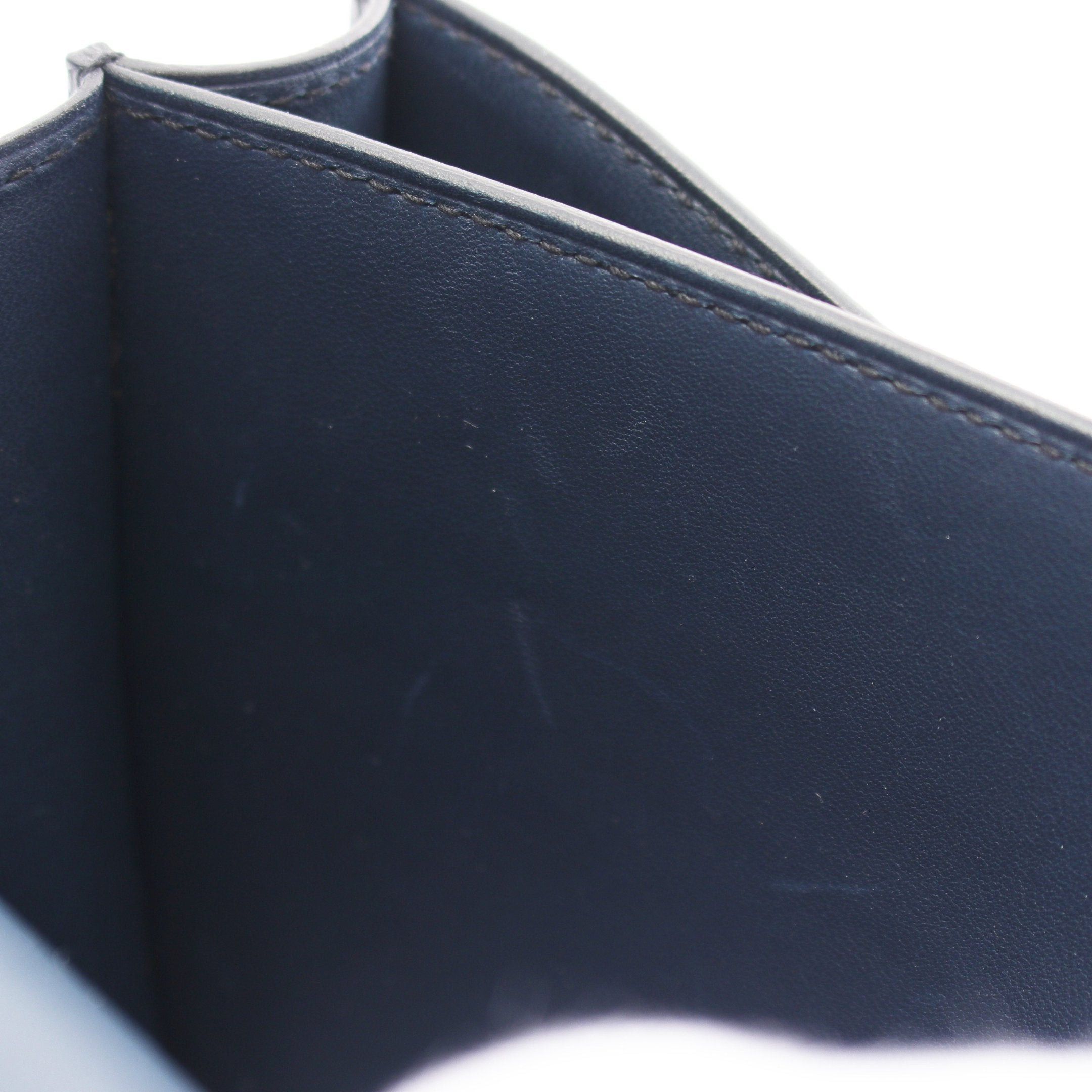 Hermes Hermes Constance 3 Mini Miroir Blue Indigo Shoulder Bag Veau Epsom Dark Navy Combination Metal Fittings B Stamp Size ONE SIZE - 7 Thumbnail