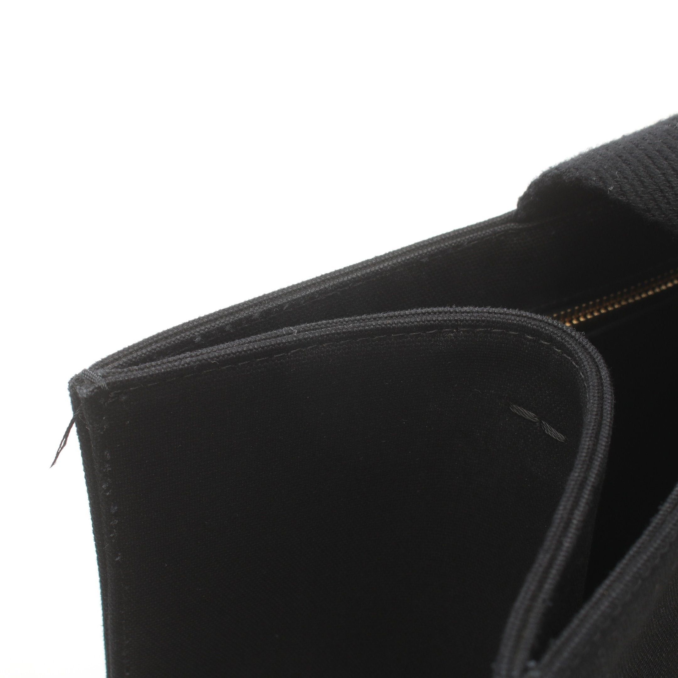 Fendi Fendi Fendi * Versace Fendace Fenderche Handbag Tote Bag Canvas Black Size ONE SIZE - 6 Thumbnail