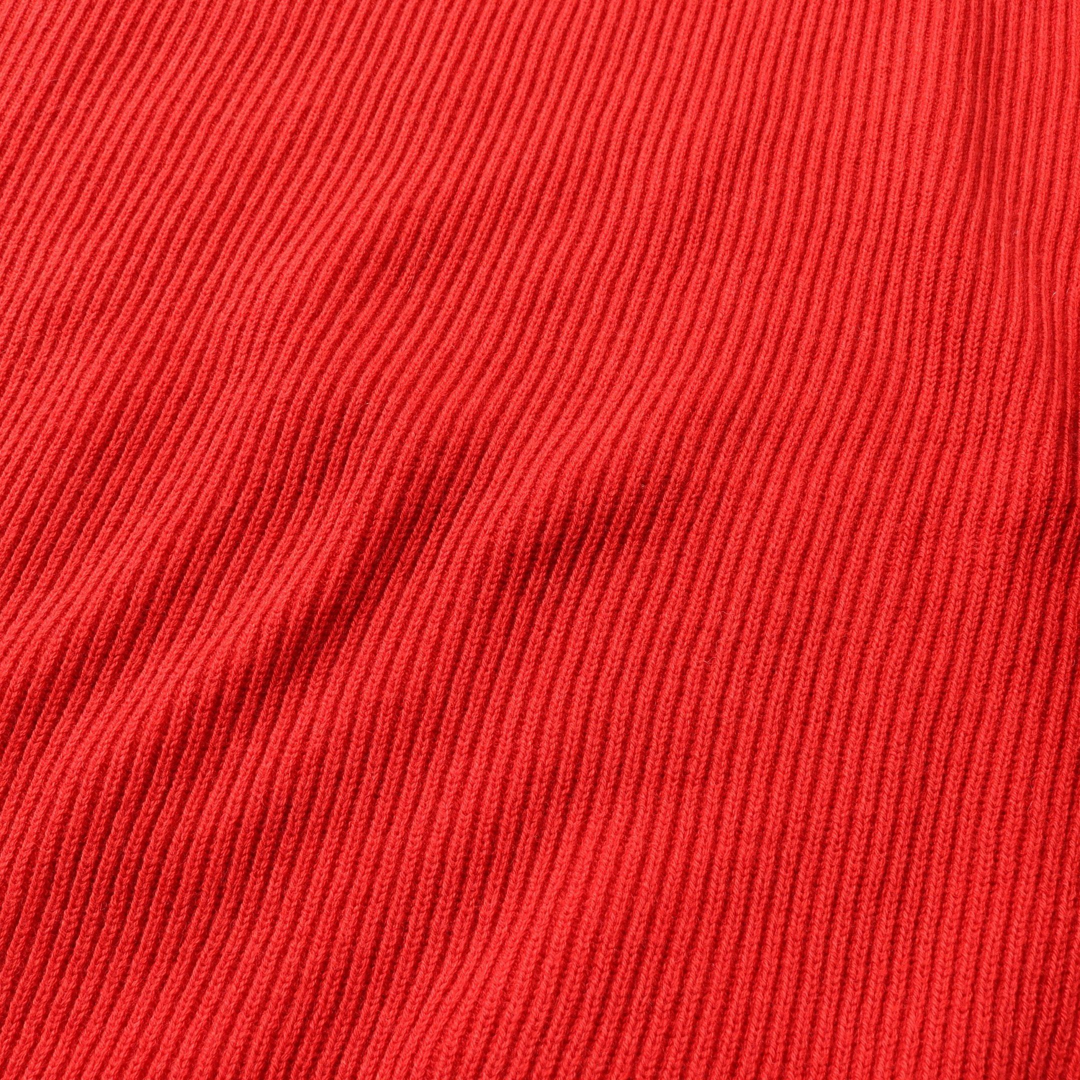Hermes Hermes Knit Wool Cotton Red Size ONE SIZE - 6 Thumbnail