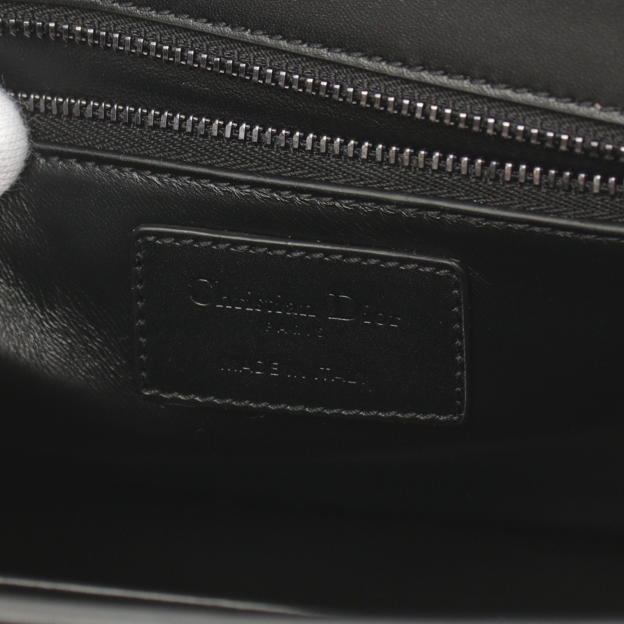 Dior Dior 30 Montaigne Shoulder Bag Leather Black Size ONE SIZE - 4 Thumbnail