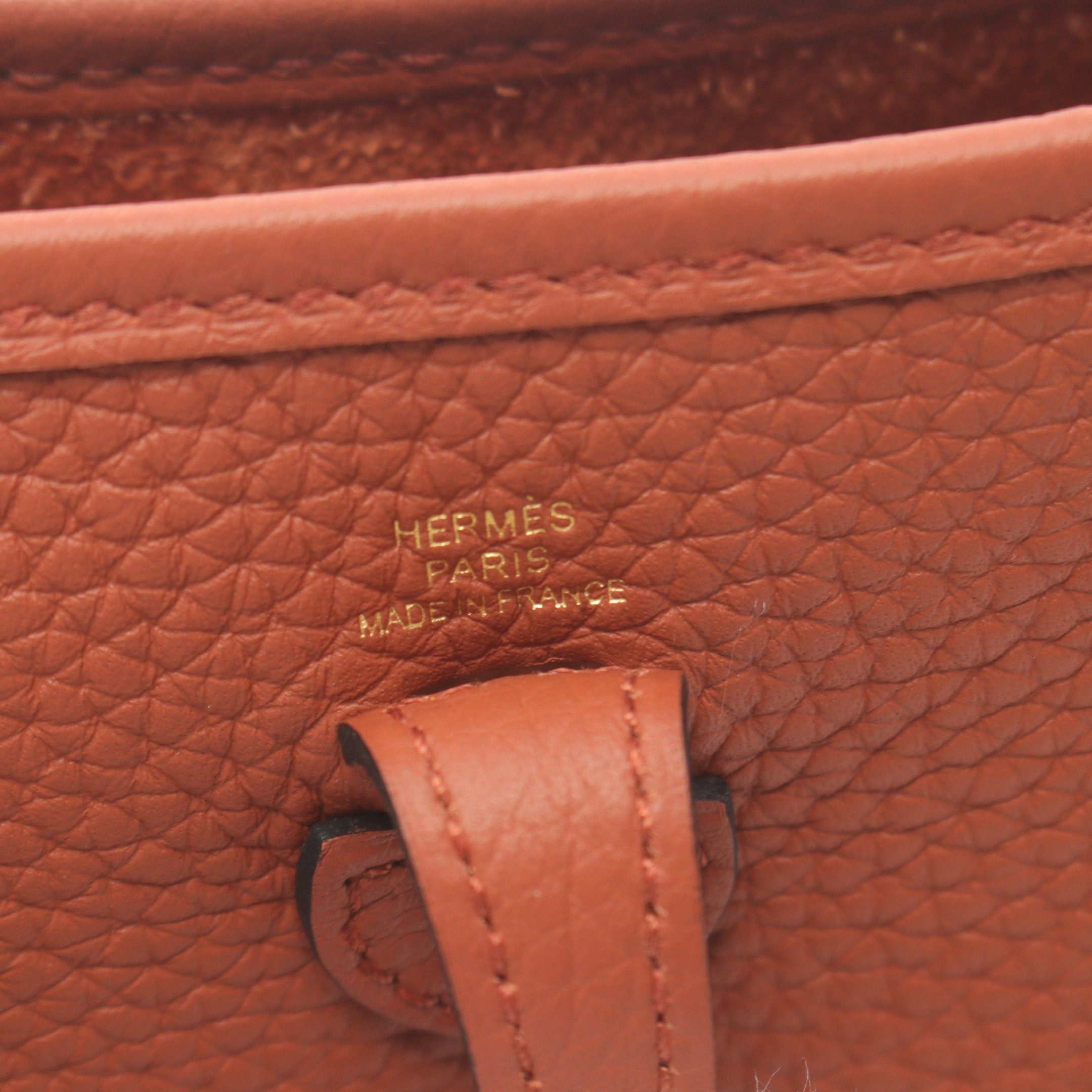 Hermes Hermes Evelyn Tpm Cuible Shoulder Bag Maurice Leather Brown Gold Hardware B Stamp Size ONE SIZE - 4 Thumbnail