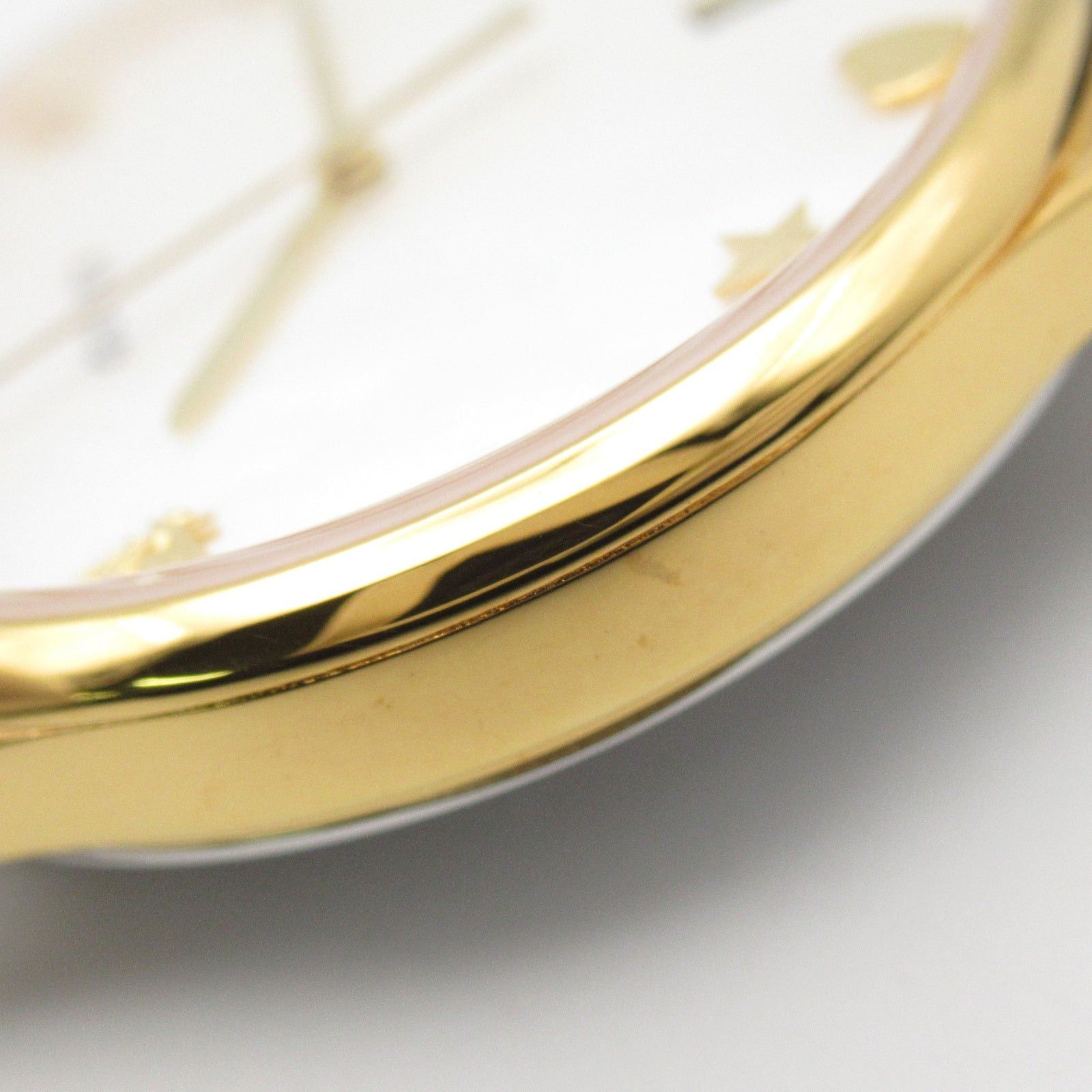 Gucci Gucci G Timeless Mens Watch Quartz Gp (Gold Plated) Leather Belt White Shell Size ONE SIZE - 13 Thumbnail