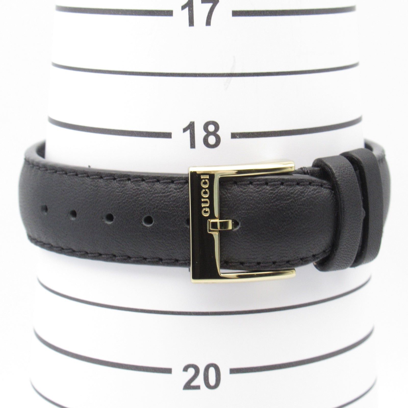 Gucci Gucci G Timeless Mens Watch Quartz Gp (Gold Plated) Leather Belt White Shell Size ONE SIZE - 8 Thumbnail
