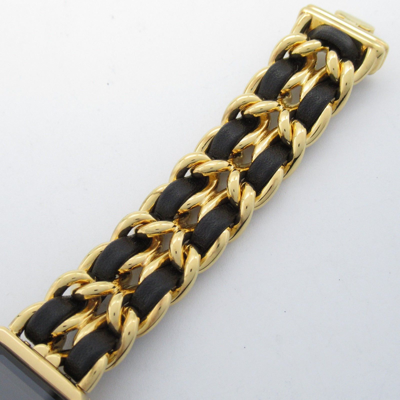 Chanel Chanel Premier S Women Watch Quartz Gp (Gold Plated) Leather Black Size ONE SIZE - 12 Thumbnail