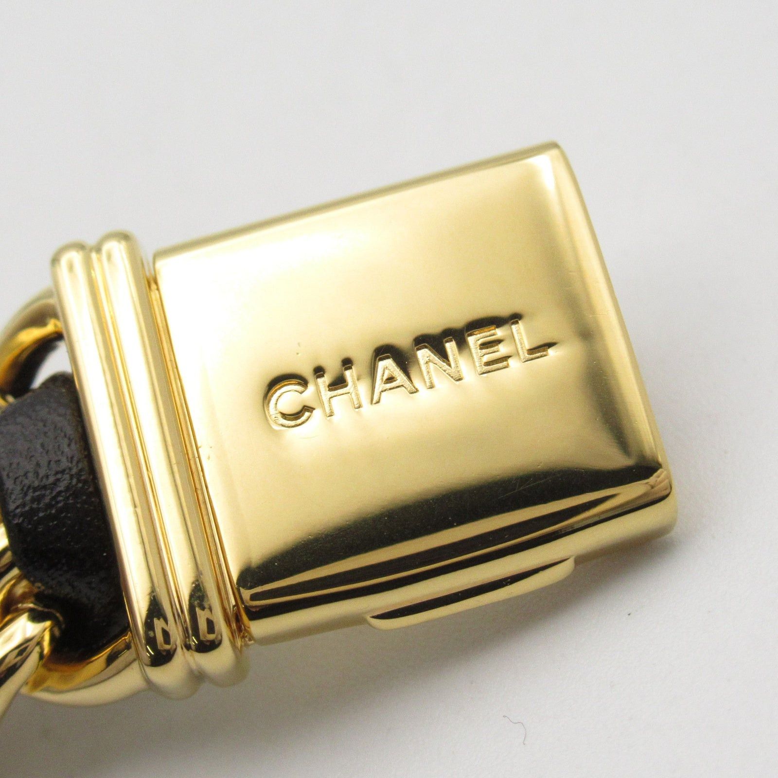 Chanel Chanel Premier S Women Watch Quartz Gp (Gold Plated) Leather Black Size ONE SIZE - 18 Thumbnail