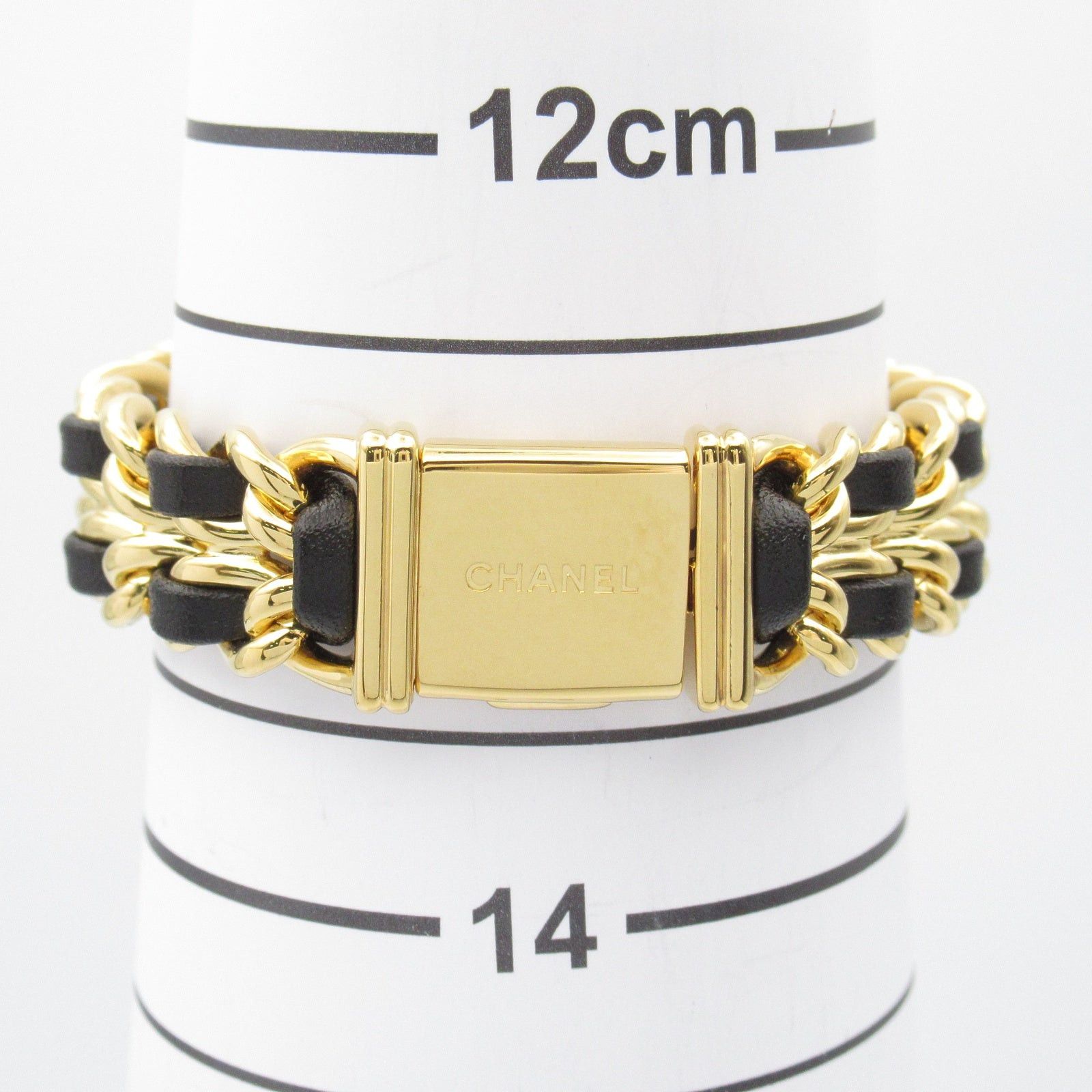 Chanel Chanel Premier S Women Watch Quartz Gp (Gold Plated) Leather Black Size ONE SIZE - 7 Thumbnail