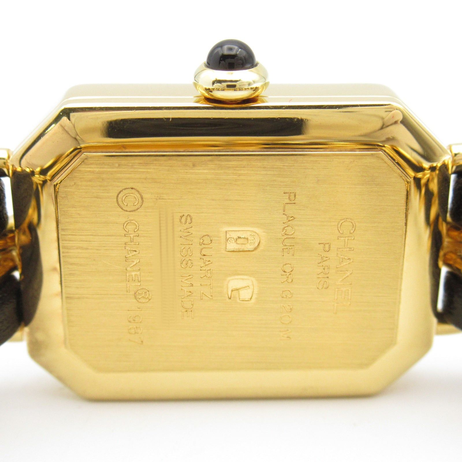 Chanel Chanel Premier S Women Watch Quartz Gp (Gold Plated) Leather Black Size ONE SIZE - 5 Thumbnail