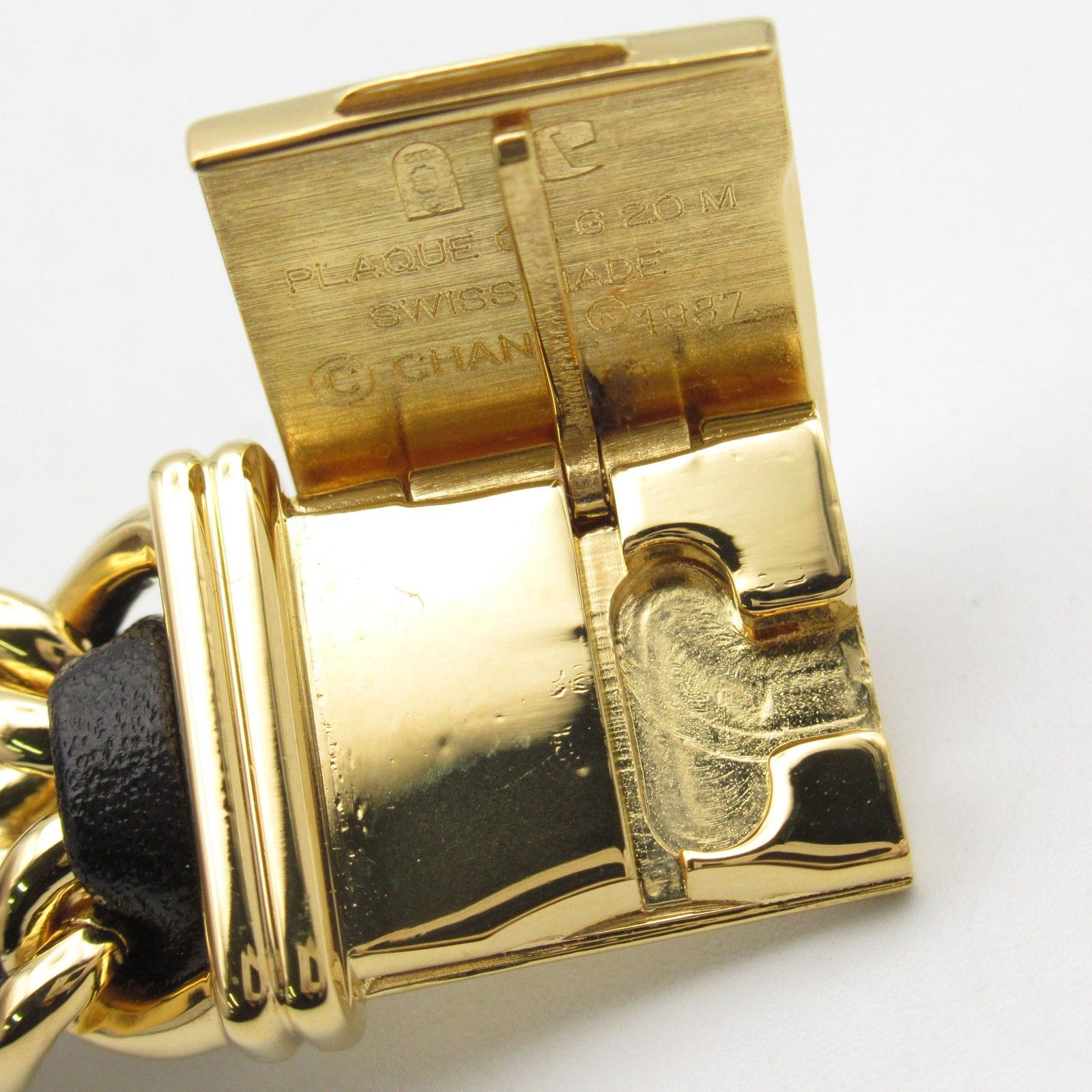 Chanel Chanel Premier S Women Watch Quartz Gp (Gold Plated) Leather Black Size ONE SIZE - 20 Thumbnail