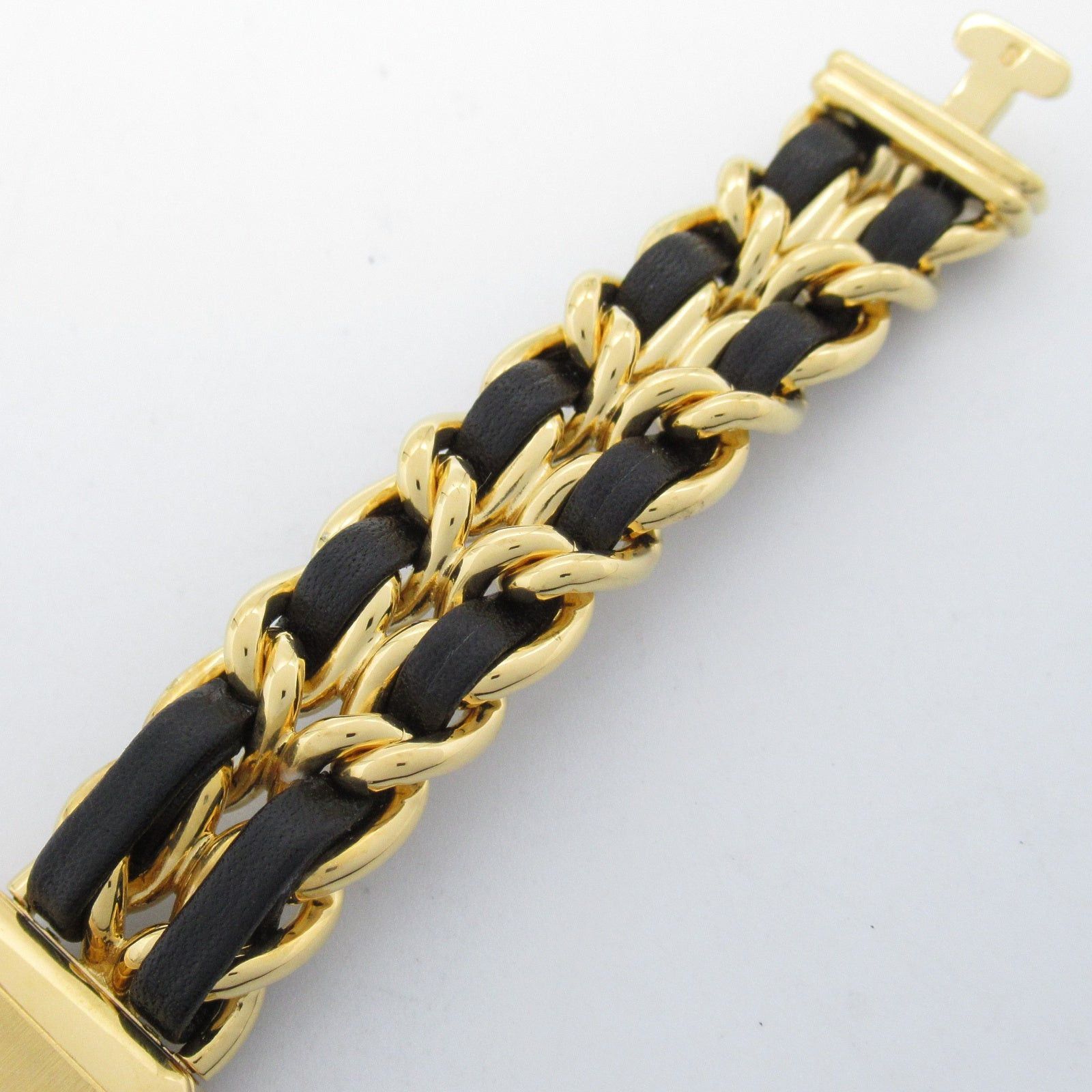 Chanel Chanel Premier S Women Watch Quartz Gp (Gold Plated) Leather Black Size ONE SIZE - 13 Thumbnail