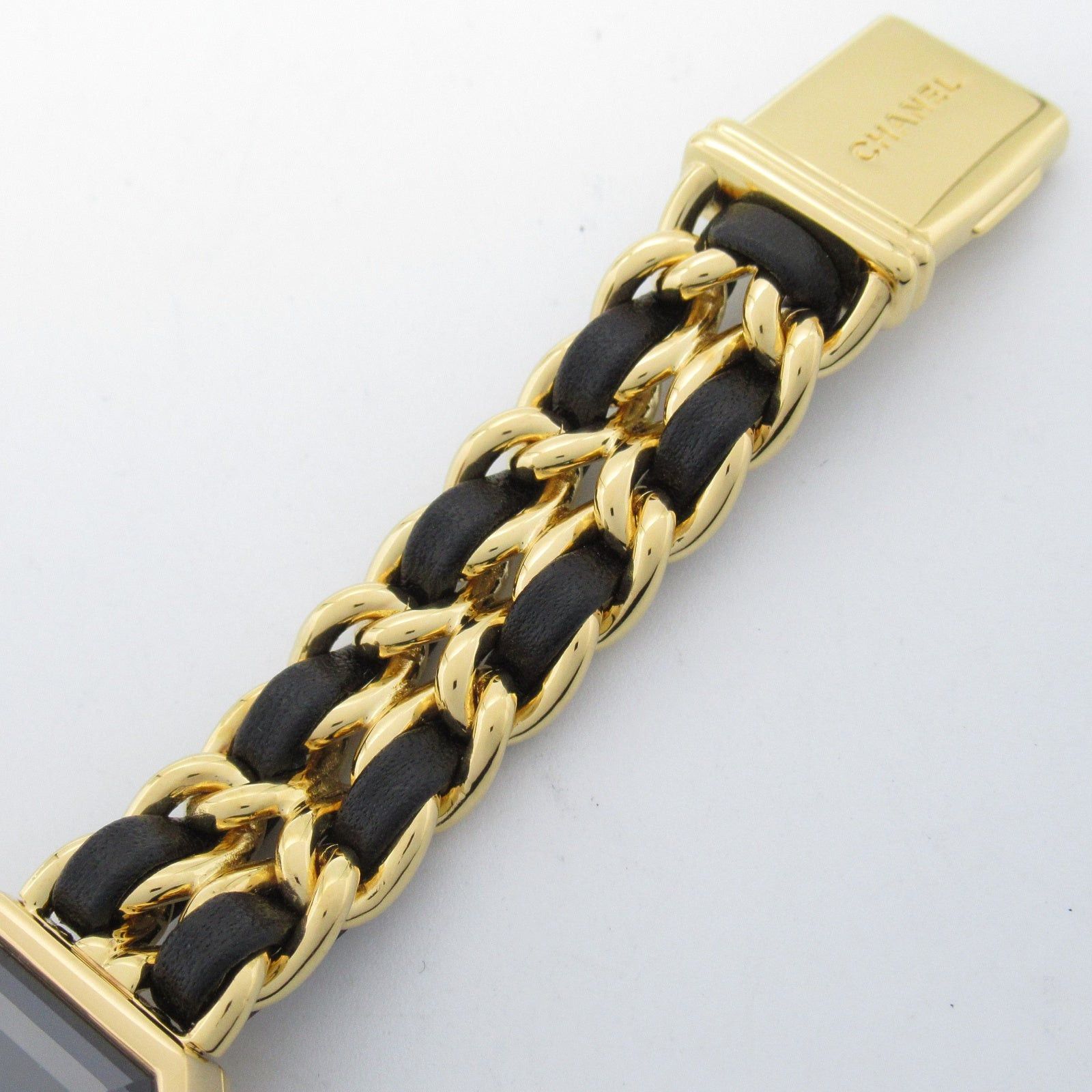 Chanel Chanel Premier S Women Watch Quartz Gp (Gold Plated) Leather Black Size ONE SIZE - 14 Thumbnail