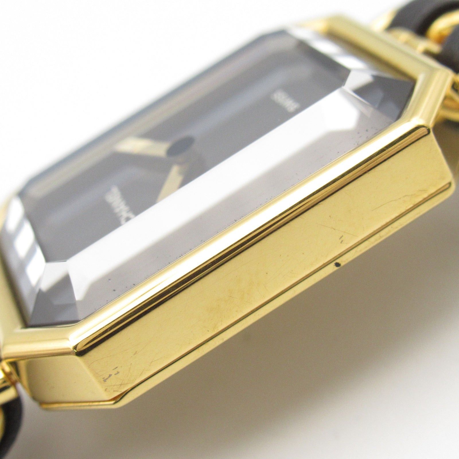 Chanel Chanel Premier S Women Watch Quartz Gp (Gold Plated) Leather Black Size ONE SIZE - 9 Thumbnail