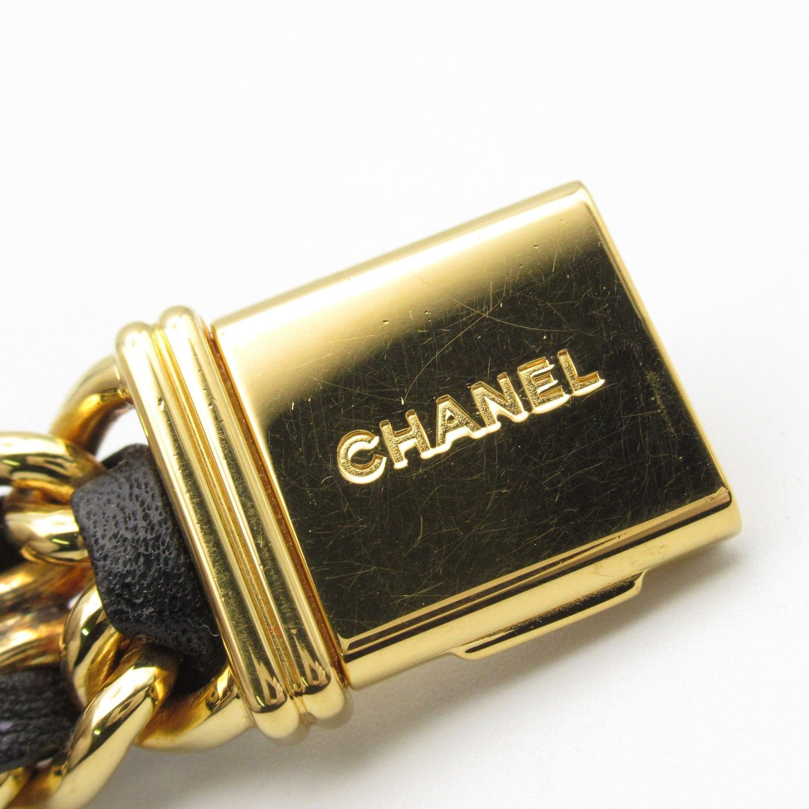 Chanel Chanel Premier S Women Watch Quartz Gp (Gold Plated) Leather Black Size ONE SIZE - 18 Thumbnail