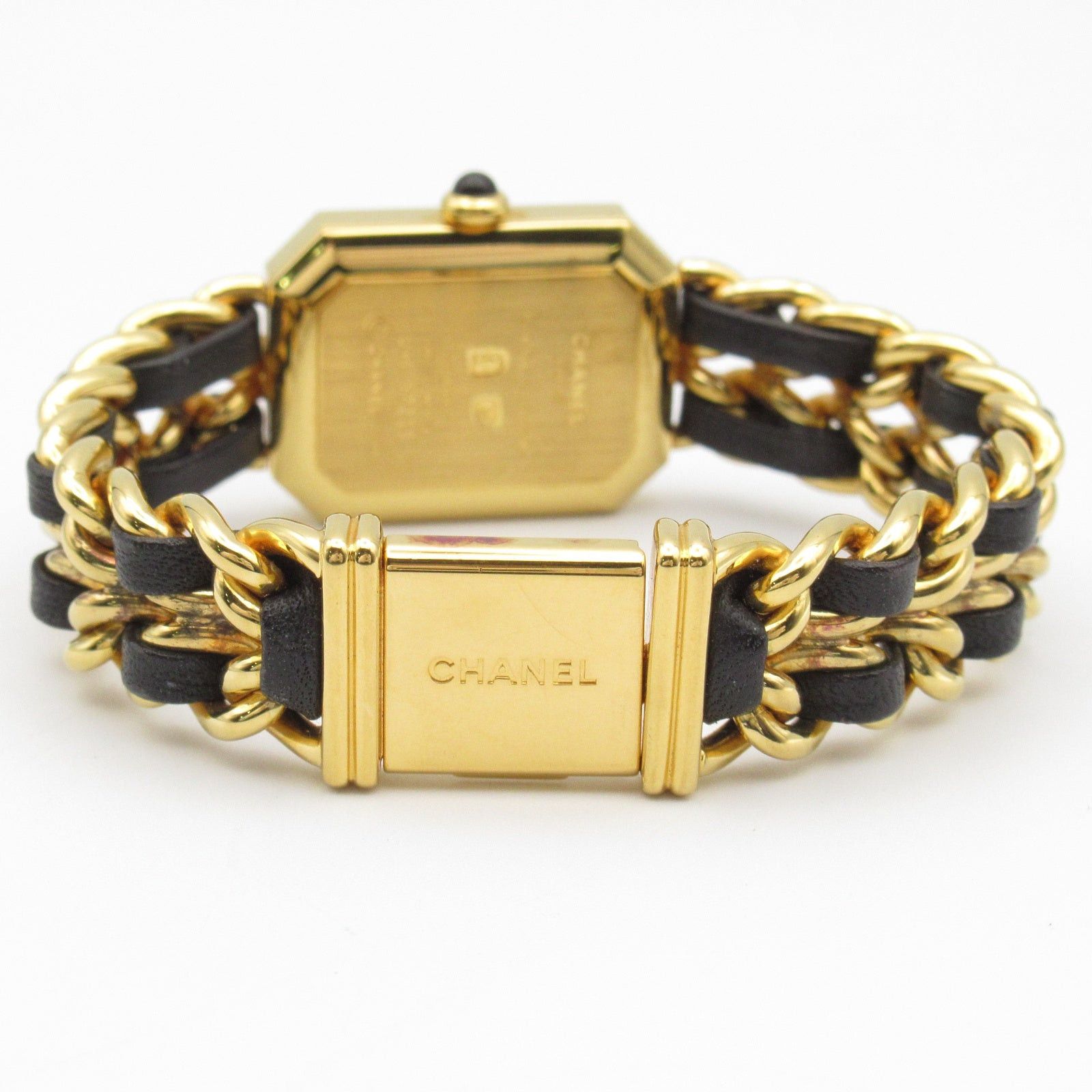 Chanel Chanel Premier S Women Watch Quartz Gp (Gold Plated) Leather Black Size ONE SIZE - 3 Thumbnail