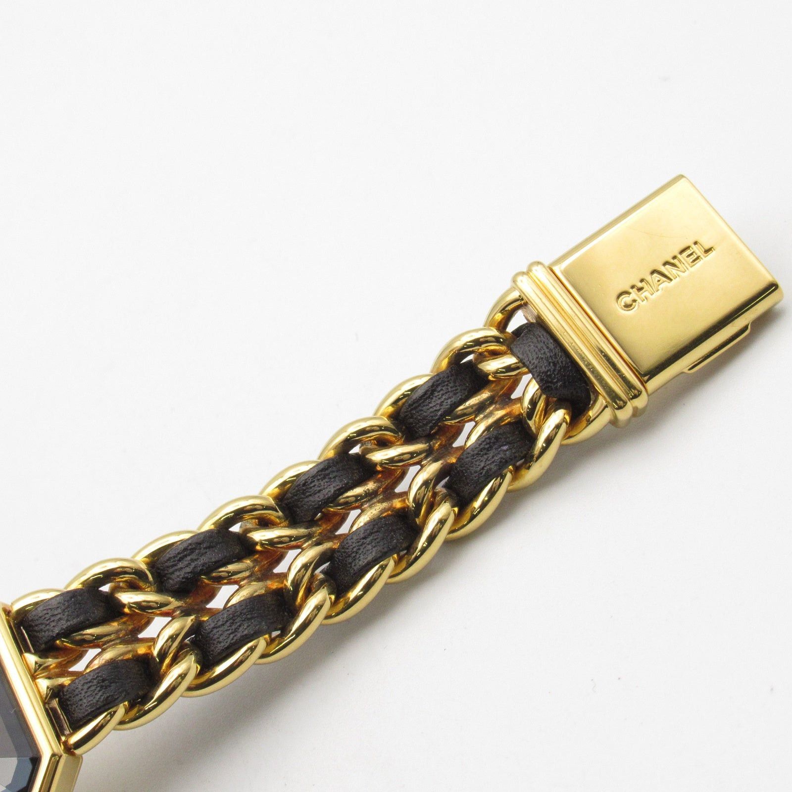 Chanel Chanel Premier S Women Watch Quartz Gp (Gold Plated) Leather Black Size ONE SIZE - 14 Thumbnail