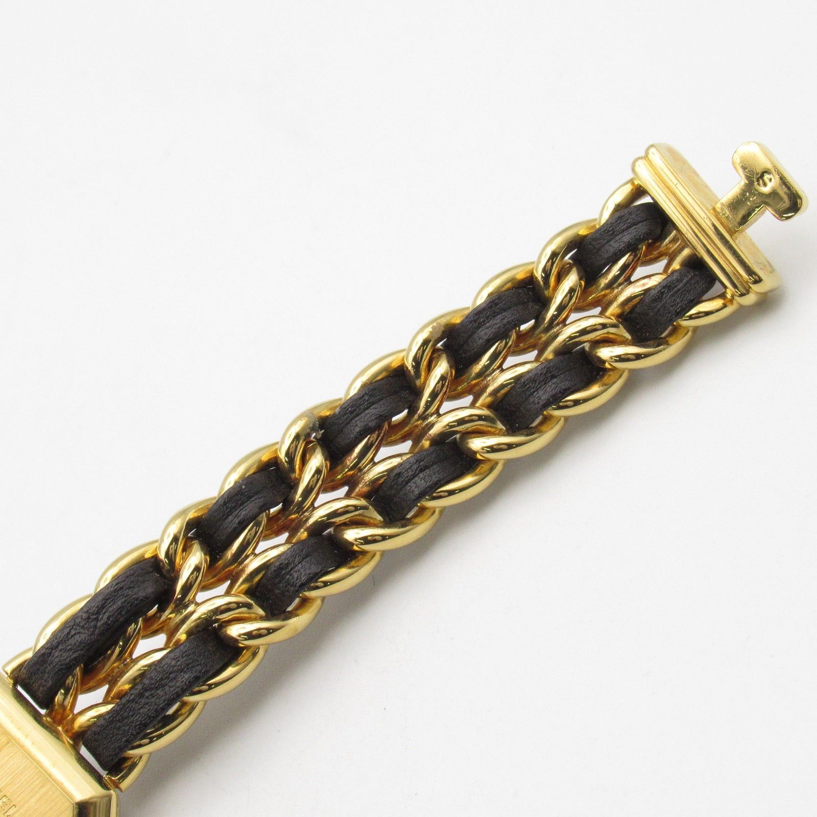 Chanel Chanel Premier S Women Watch Quartz Gp (Gold Plated) Leather Black Size ONE SIZE - 13 Thumbnail