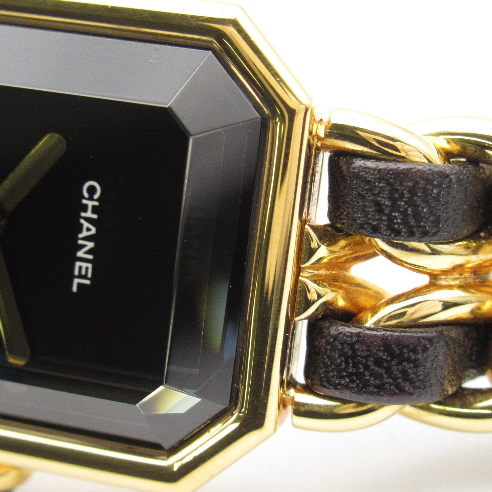 Chanel Chanel Premier S Women Watch Quartz Gp (Gold Plated) Leather Black Size ONE SIZE - 11 Thumbnail