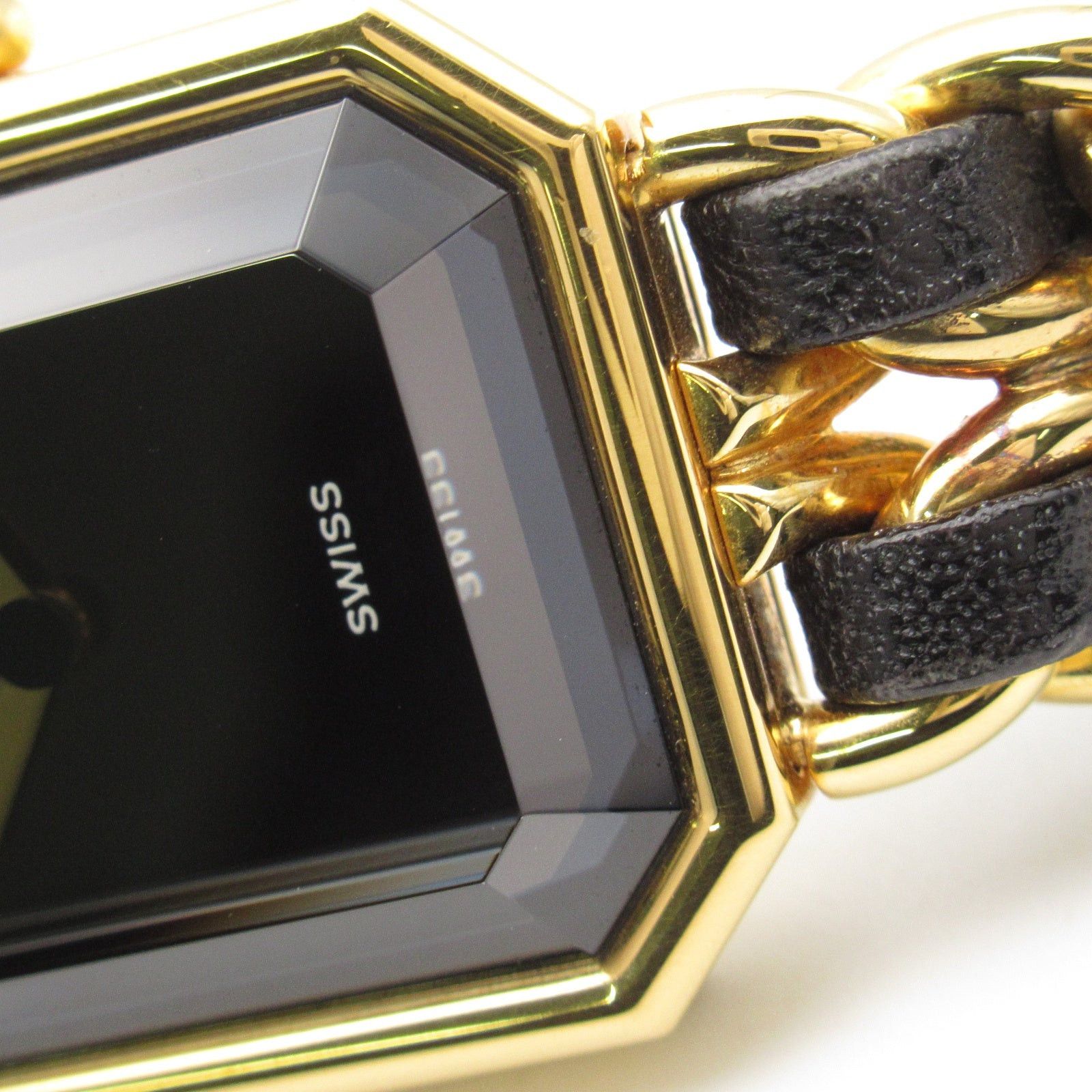 Chanel Chanel Premier S Women Watch Quartz Gp (Gold Plated) Leather Black Size ONE SIZE - 10 Thumbnail