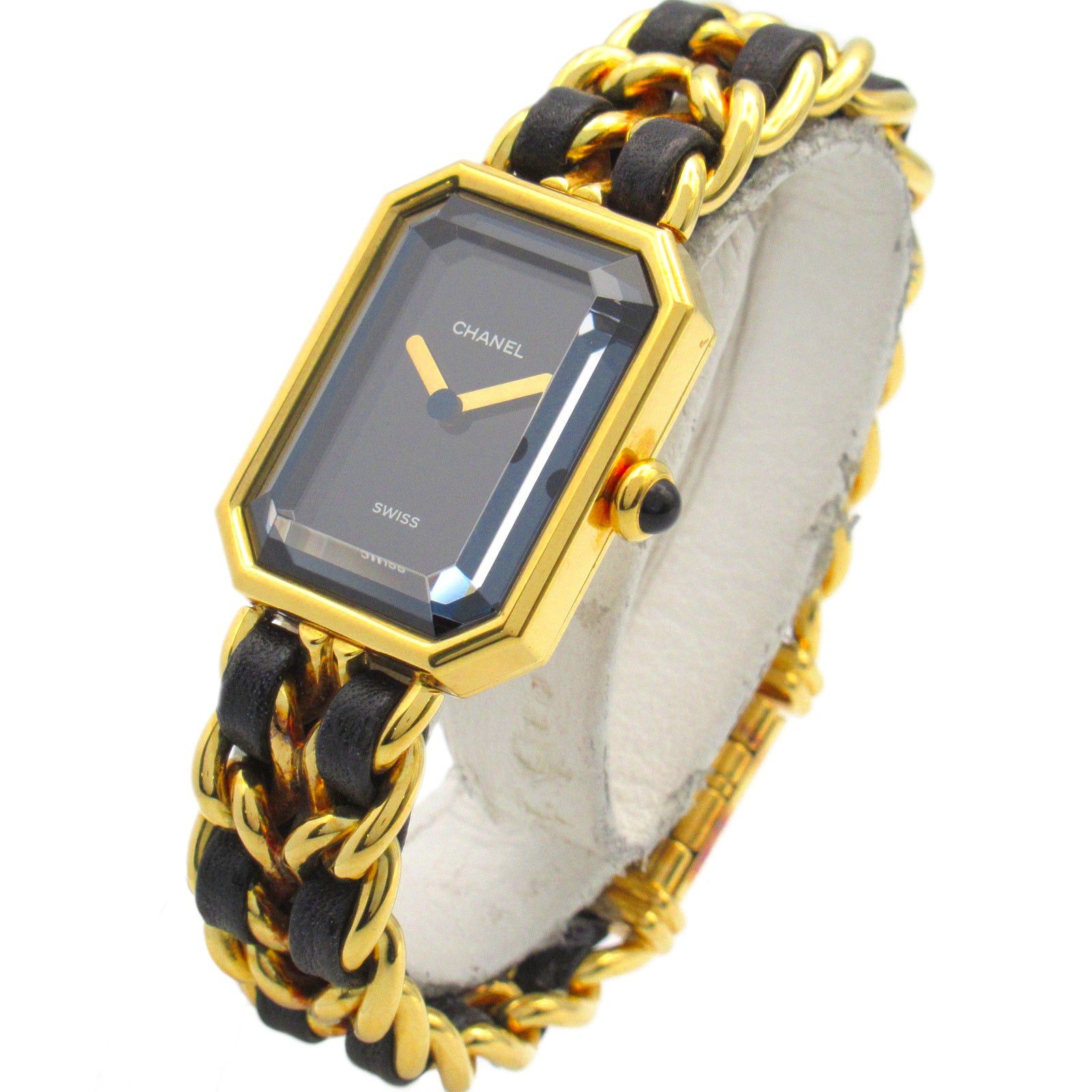 Chanel Chanel Premier S Women Watch Quartz Gp (Gold Plated) Leather Black Size ONE SIZE - 2 Thumbnail