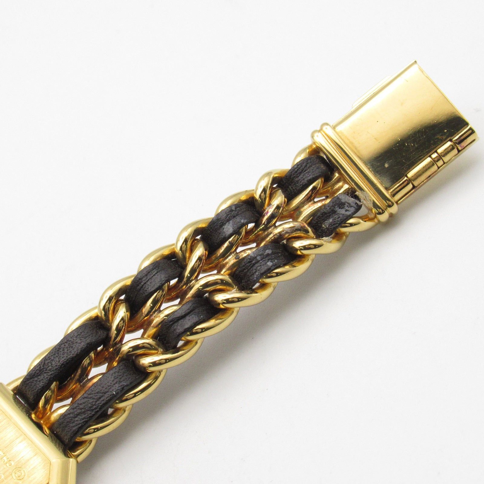 Chanel Chanel Premier S Women Watch Quartz Gp (Gold Plated) Leather Black Size ONE SIZE - 15 Thumbnail