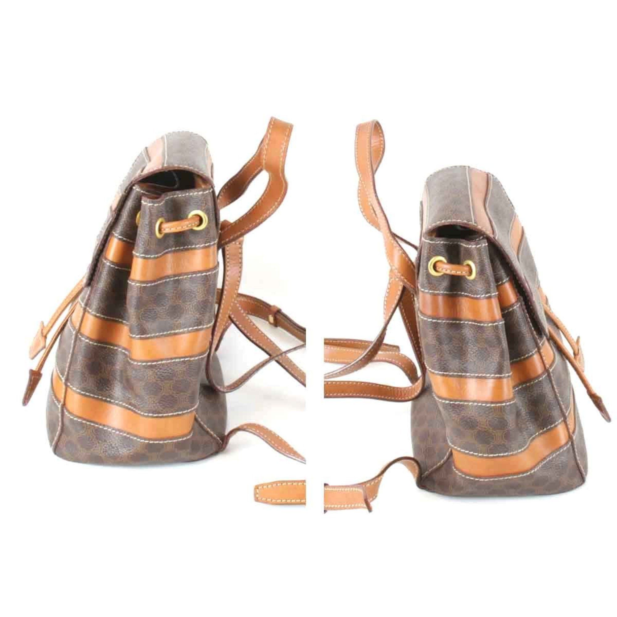 Celine CELINE Backpack / Daypack Leather Brown Women's Size ONE SIZE - 3 Thumbnail