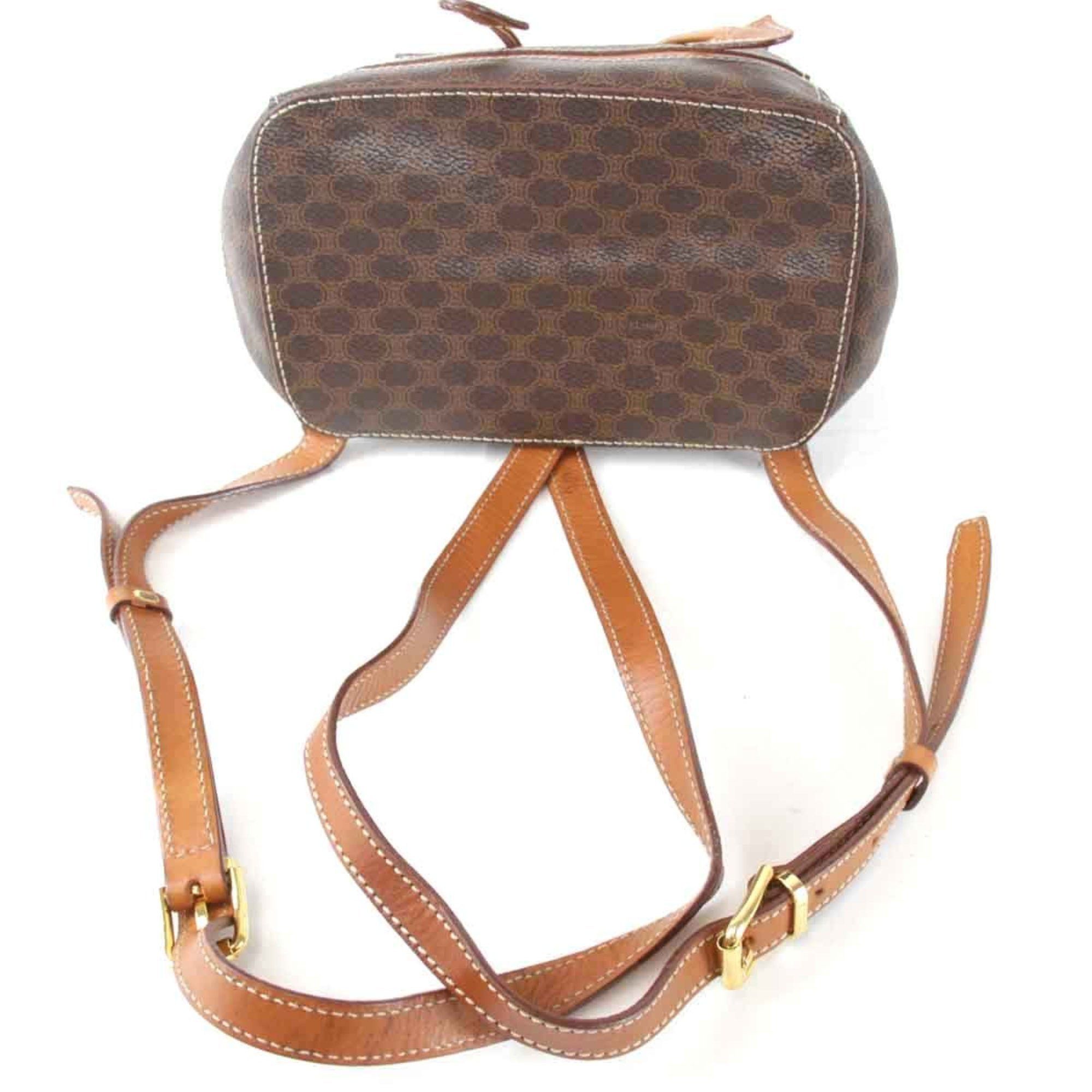 Celine CELINE Backpack / Daypack Leather Brown Women's Size ONE SIZE - 6 Thumbnail