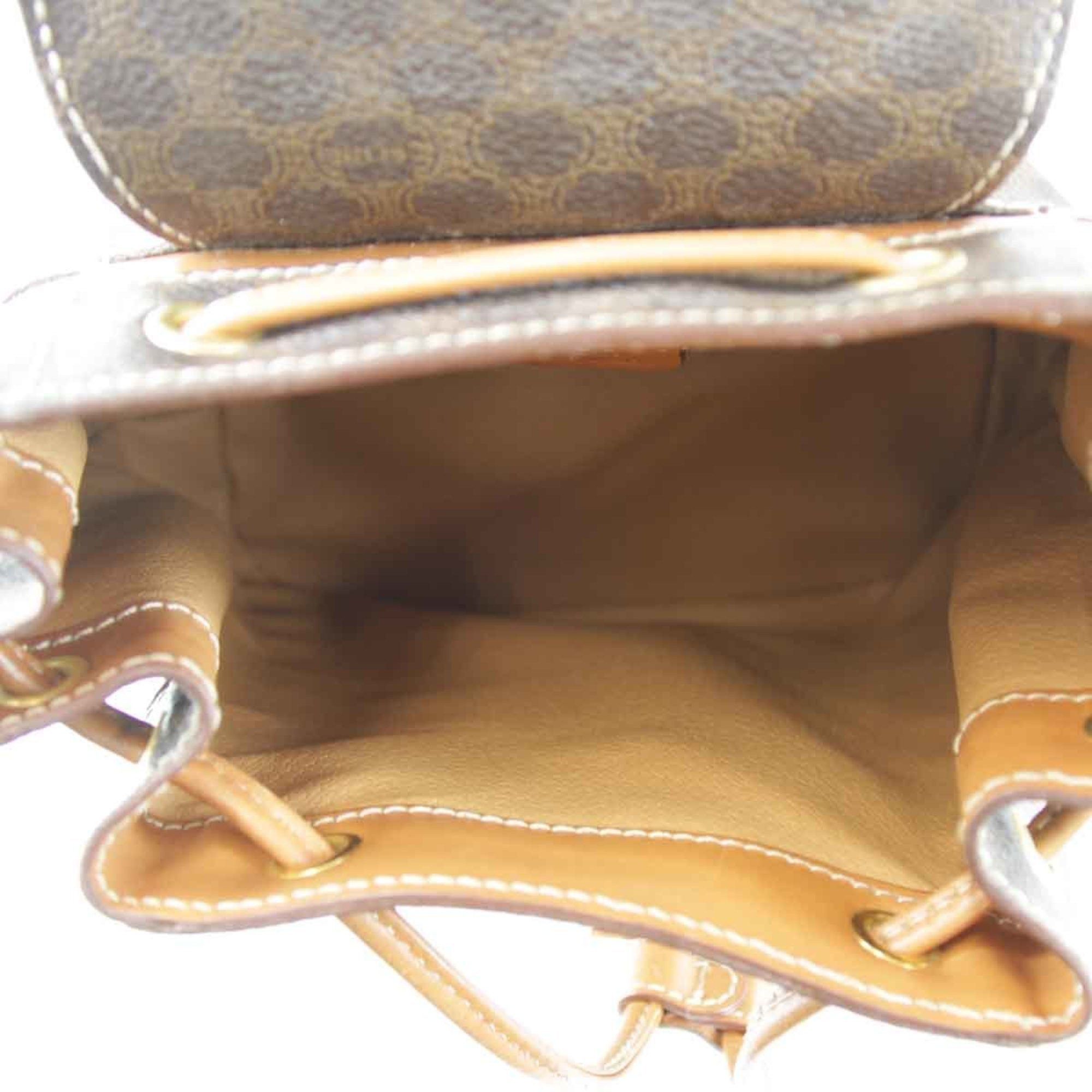 Celine CELINE Backpack / Daypack Leather Brown Women's Size ONE SIZE - 8 Thumbnail