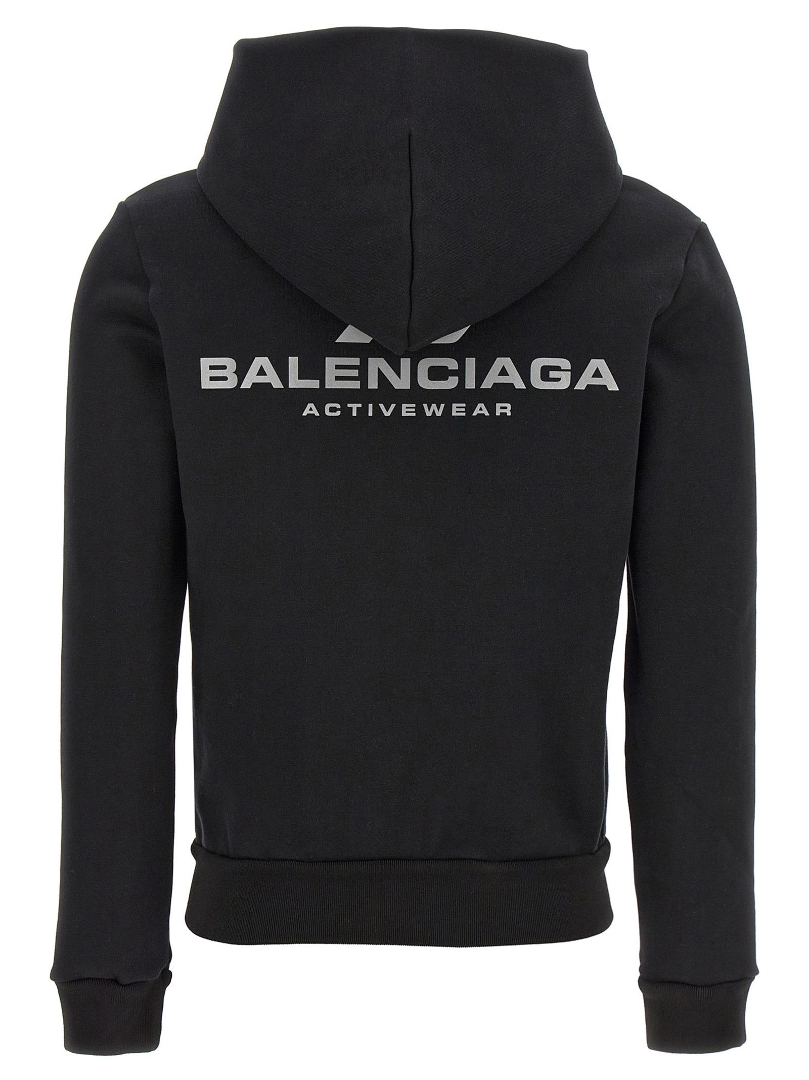 Balenciaga Logo Print Hoodie Size M / US 6-8 / IT 42-44 - 2 Thumbnail