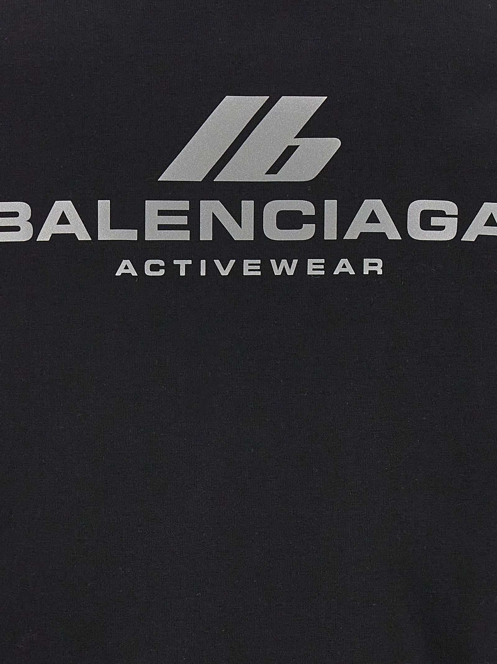 Balenciaga Logo Print Hoodie Size M / US 6-8 / IT 42-44 - 4 Thumbnail