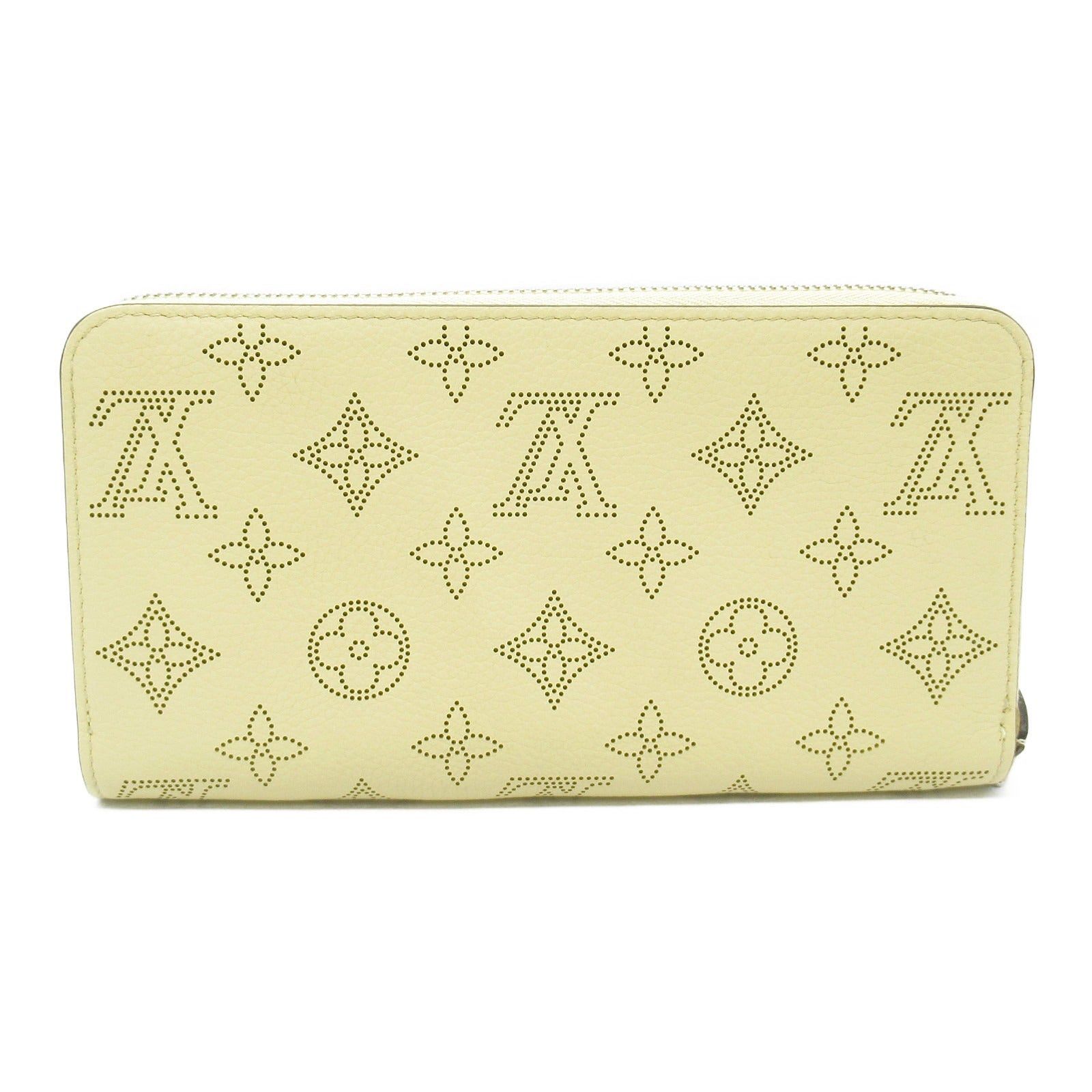 Louis Vuitton Louis Vuitton Zippy Wallet Round Long Zipper Leather Mahina Yellow Banana Size ONE SIZE - 2 Thumbnail