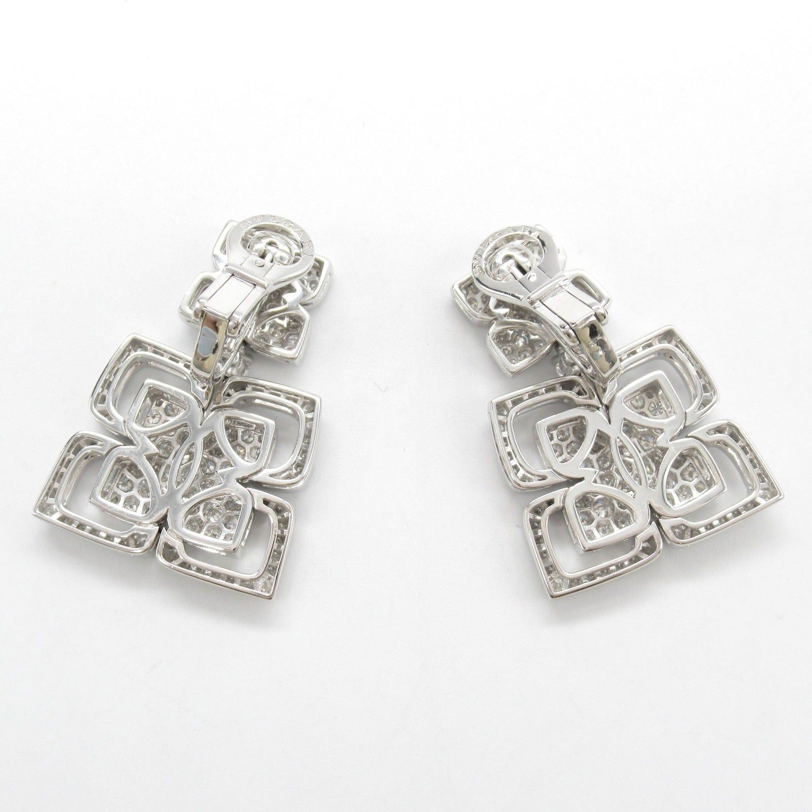 Bvlgari Bvlgari Diamond Earrings K18Wg (White Gold) Clear Size ONE SIZE - 2 Thumbnail