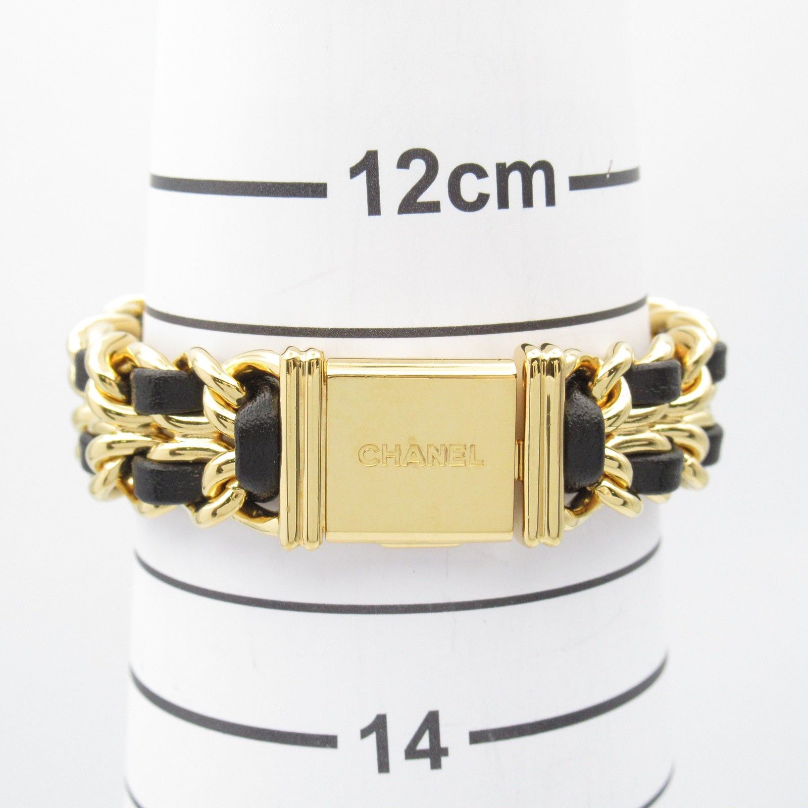 Chanel Chanel Premier S Women Watch Quartz Gp (Gold Plated) Leather Black Size ONE SIZE - 7 Thumbnail
