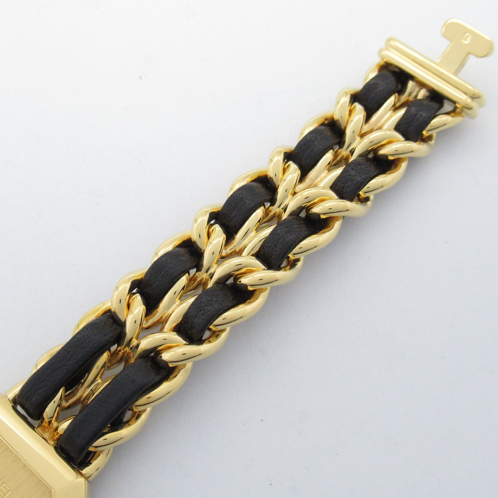 Chanel Chanel Premier S Women Watch Quartz Gp (Gold Plated) Leather Black Size ONE SIZE - 11 Thumbnail