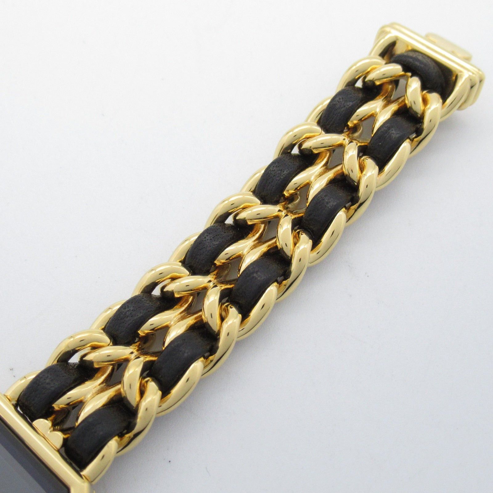 Chanel Chanel Premier S Women Watch Quartz Gp (Gold Plated) Leather Black Size ONE SIZE - 10 Thumbnail