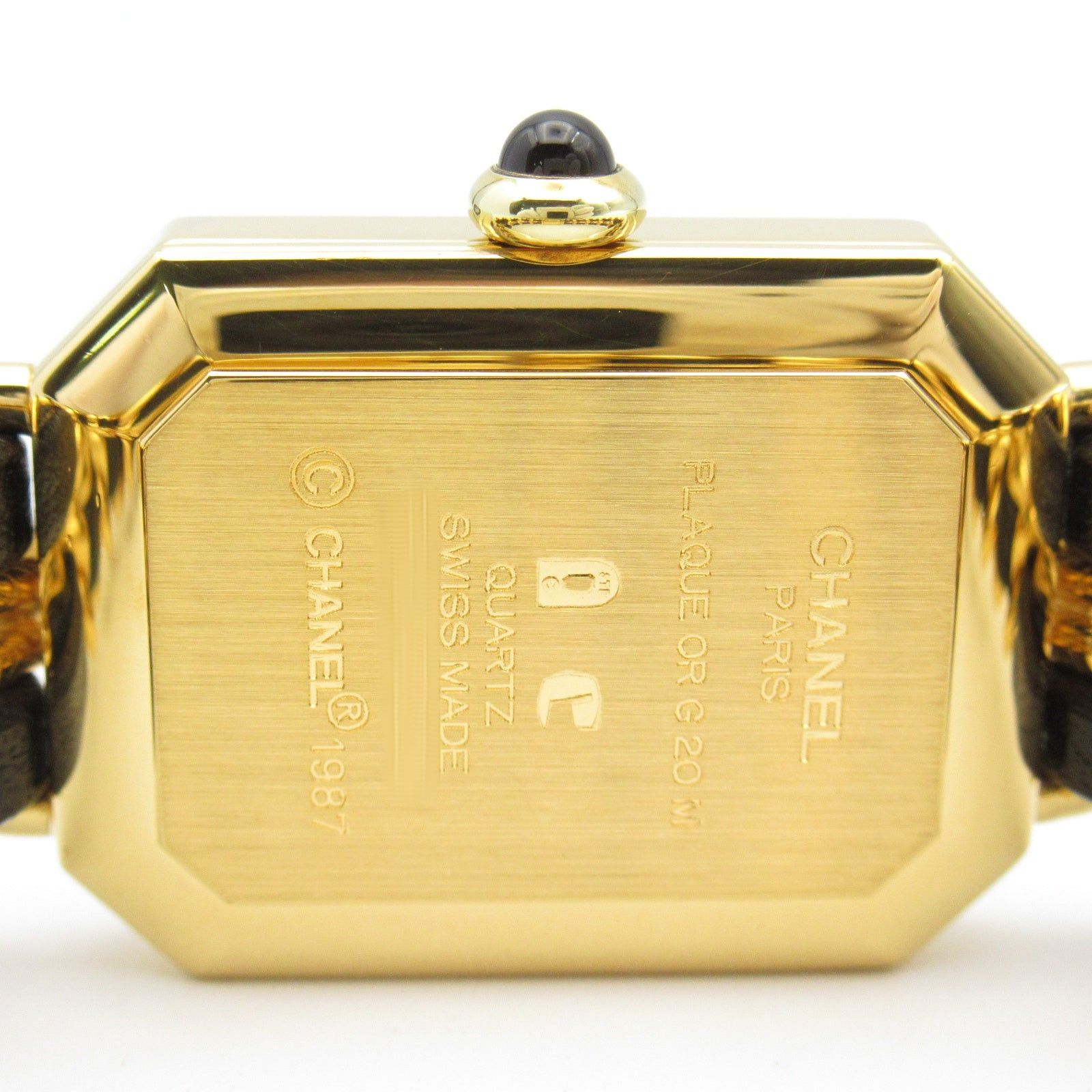 Chanel Chanel Premier S Women Watch Quartz Gp (Gold Plated) Leather Black Size ONE SIZE - 5 Thumbnail