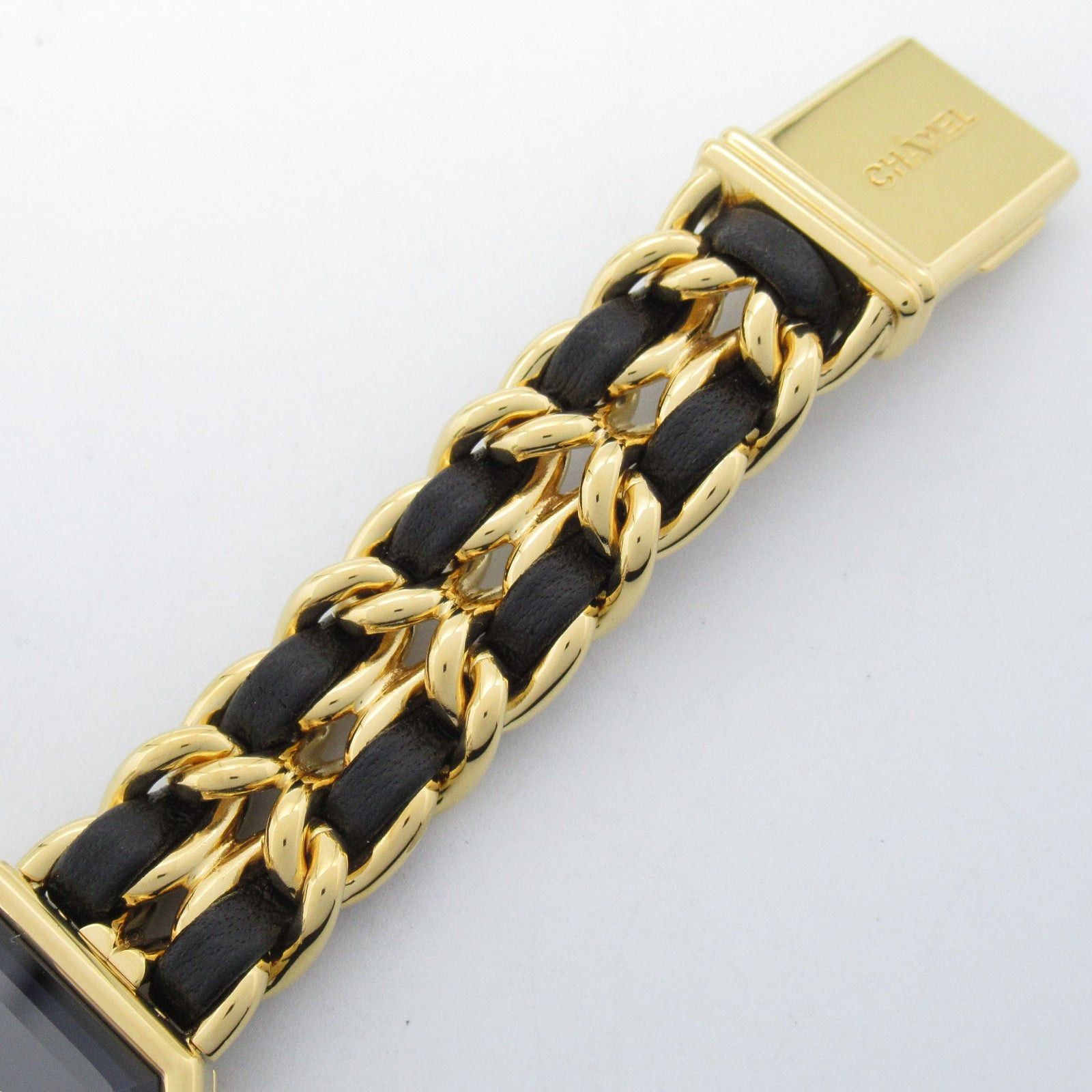 Chanel Chanel Premier S Women Watch Quartz Gp (Gold Plated) Leather Black Size ONE SIZE - 12 Thumbnail