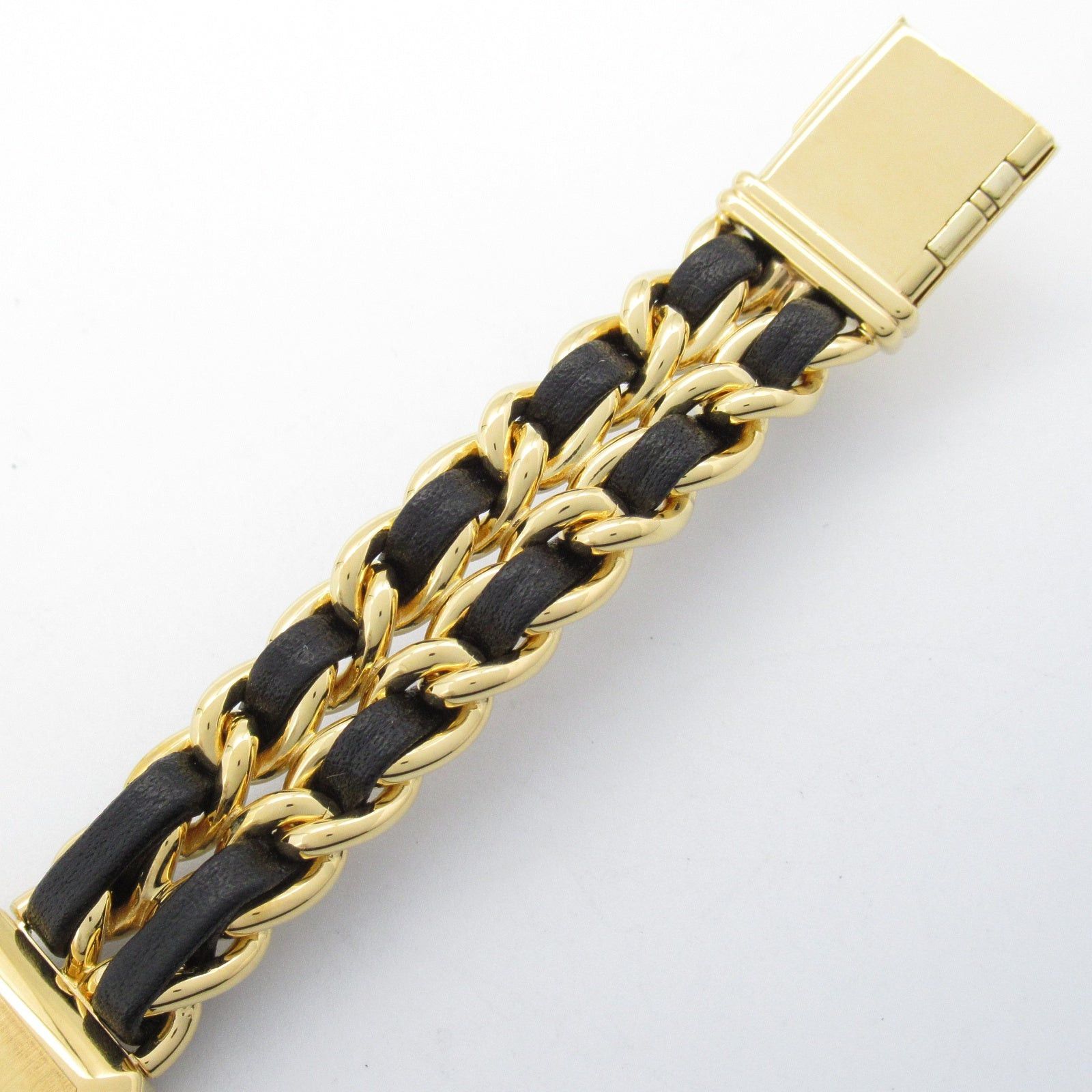 Chanel Chanel Premier M Women Watch Quartz Gp (Gold Plated) Leather Black Size ONE SIZE - 15 Thumbnail