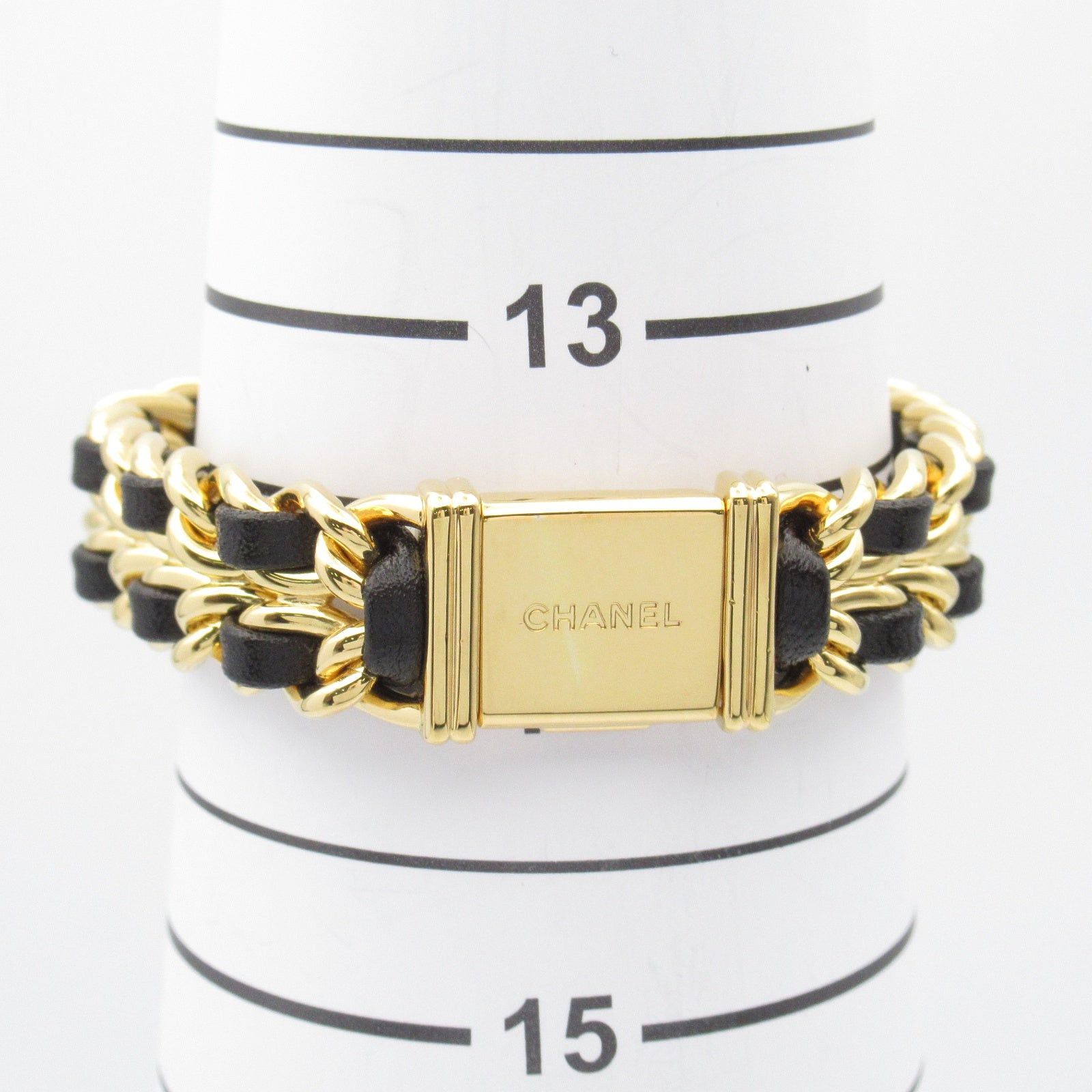 Chanel Chanel Premier M Women Watch Quartz Gp (Gold Plated) Leather Black Size ONE SIZE - 7 Thumbnail