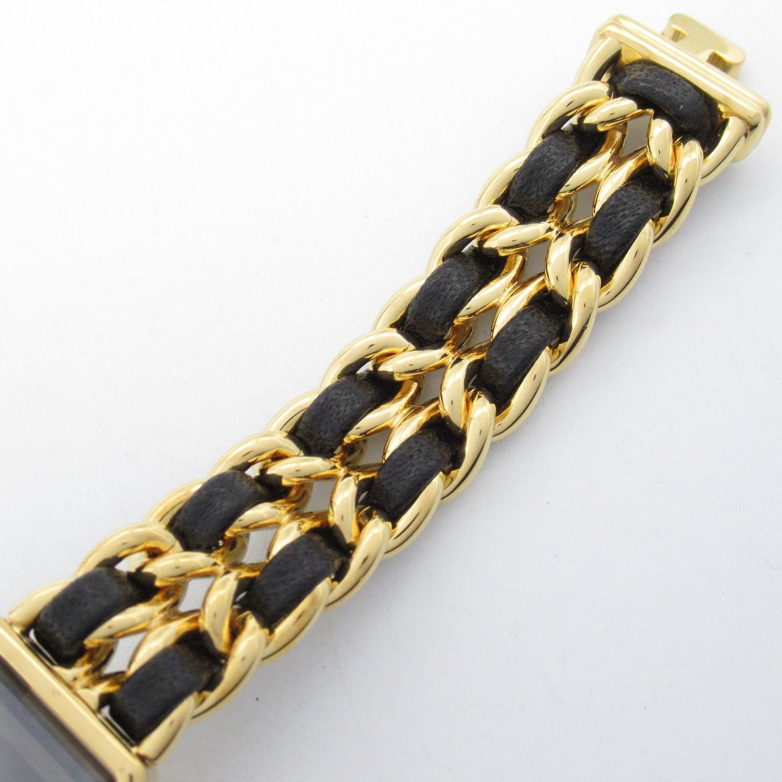Chanel Chanel Premier M Women Watch Quartz Gp (Gold Plated) Leather Black Size ONE SIZE - 12 Thumbnail