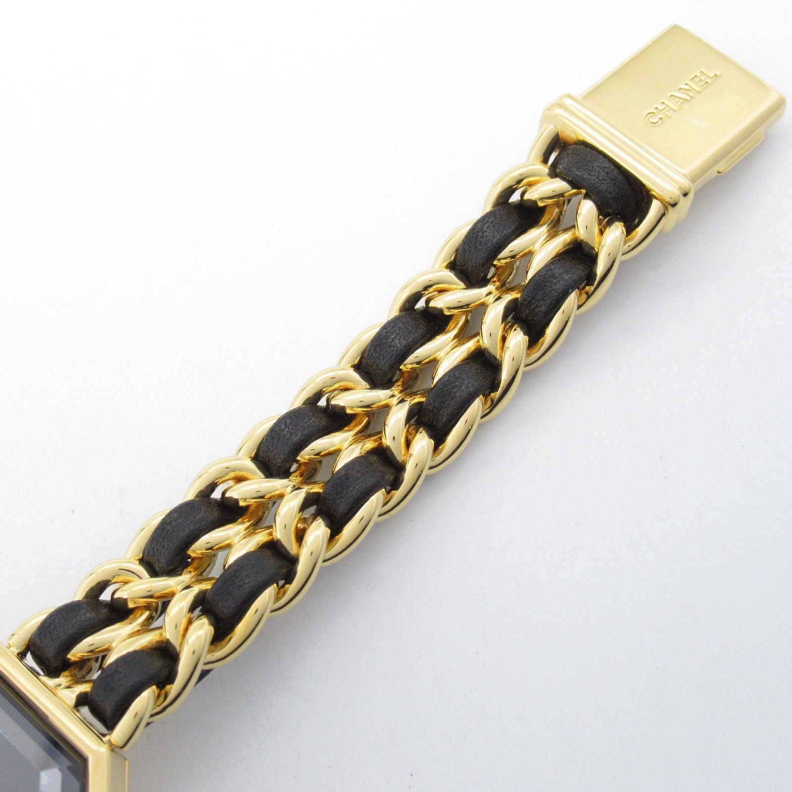 Chanel Chanel Premier M Women Watch Quartz Gp (Gold Plated) Leather Black Size ONE SIZE - 14 Thumbnail