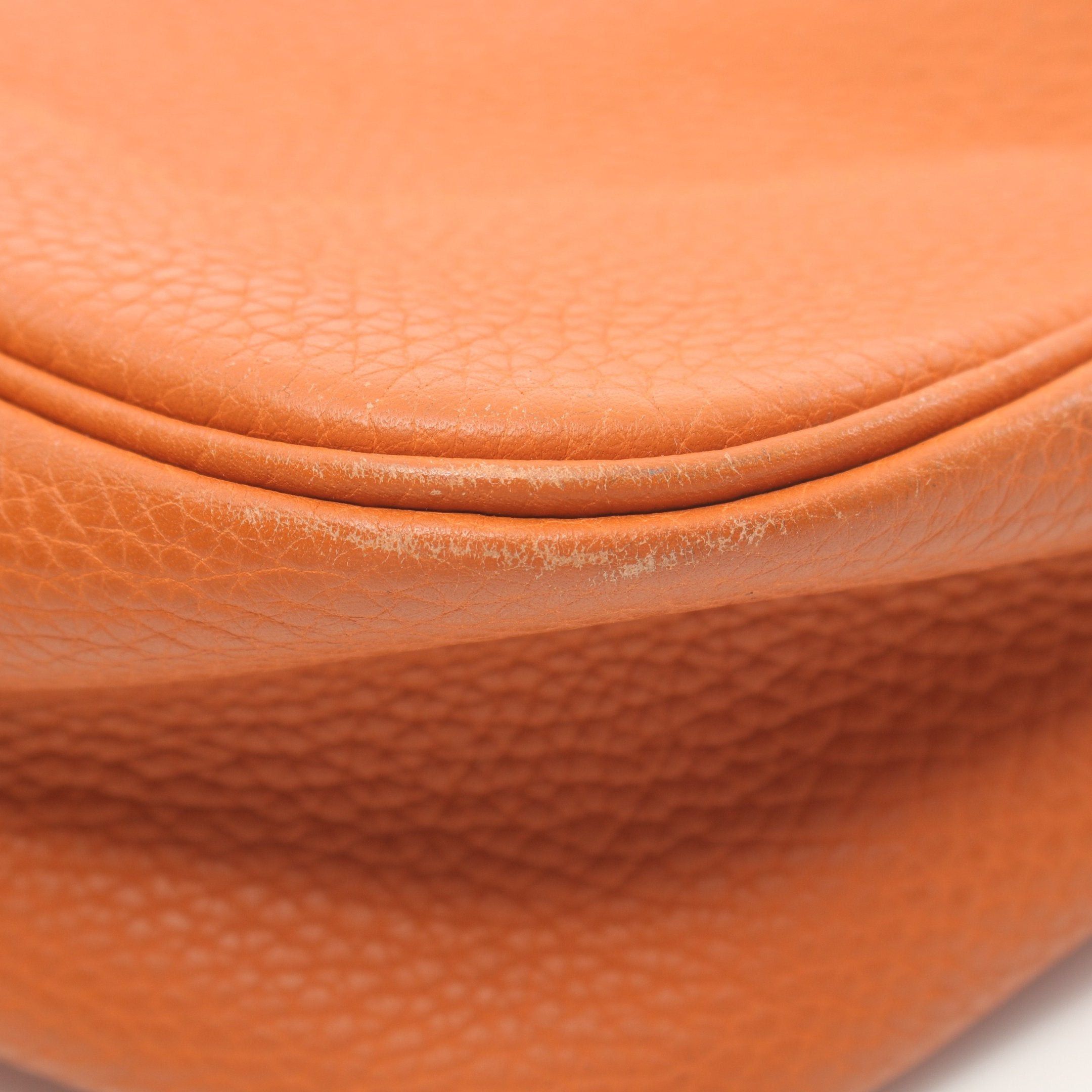 Hermes Hermes Trim 31 Shoulder Bag Clemence Leather Orange Silver Hardware □J Carved Stamp Size ONE SIZE - 7 Thumbnail