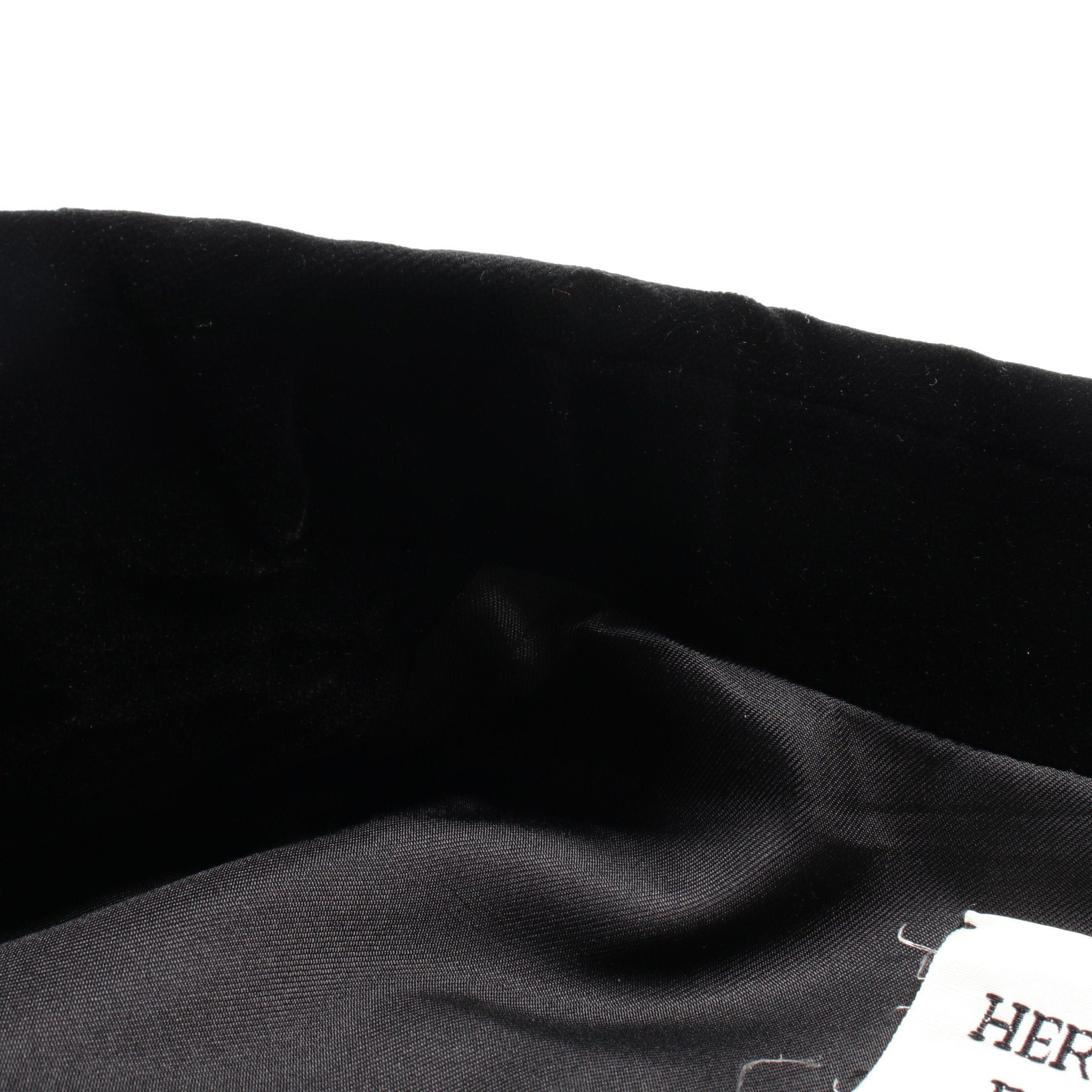 Hermes Hermes Velor Tailored Jacket Cotton Black Size ONE SIZE - 10 Thumbnail