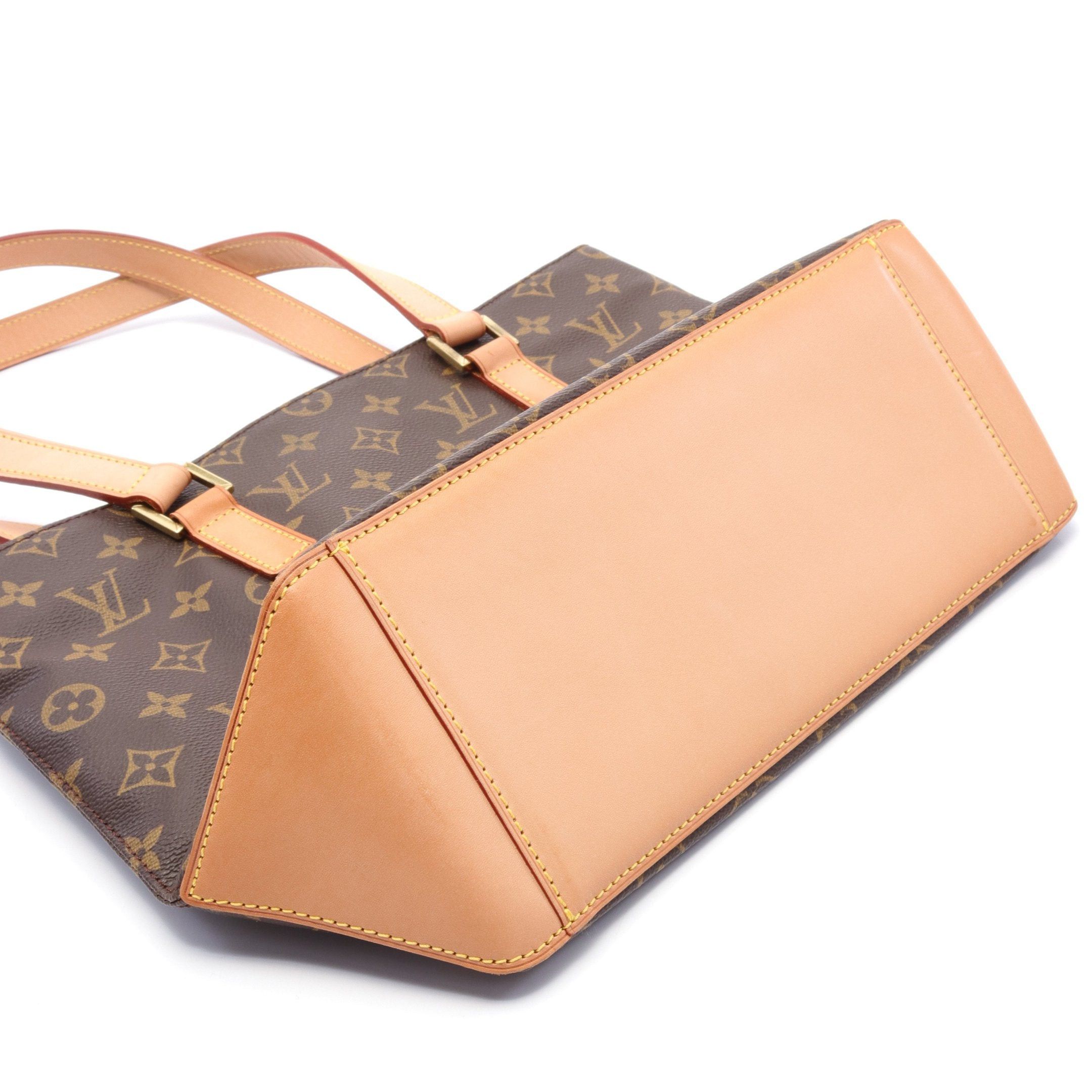Louis Vuitton Louis Vuitton Cabas Piano Monogram Shoulder Bag Leather Brown Size ONE SIZE - 6 Thumbnail