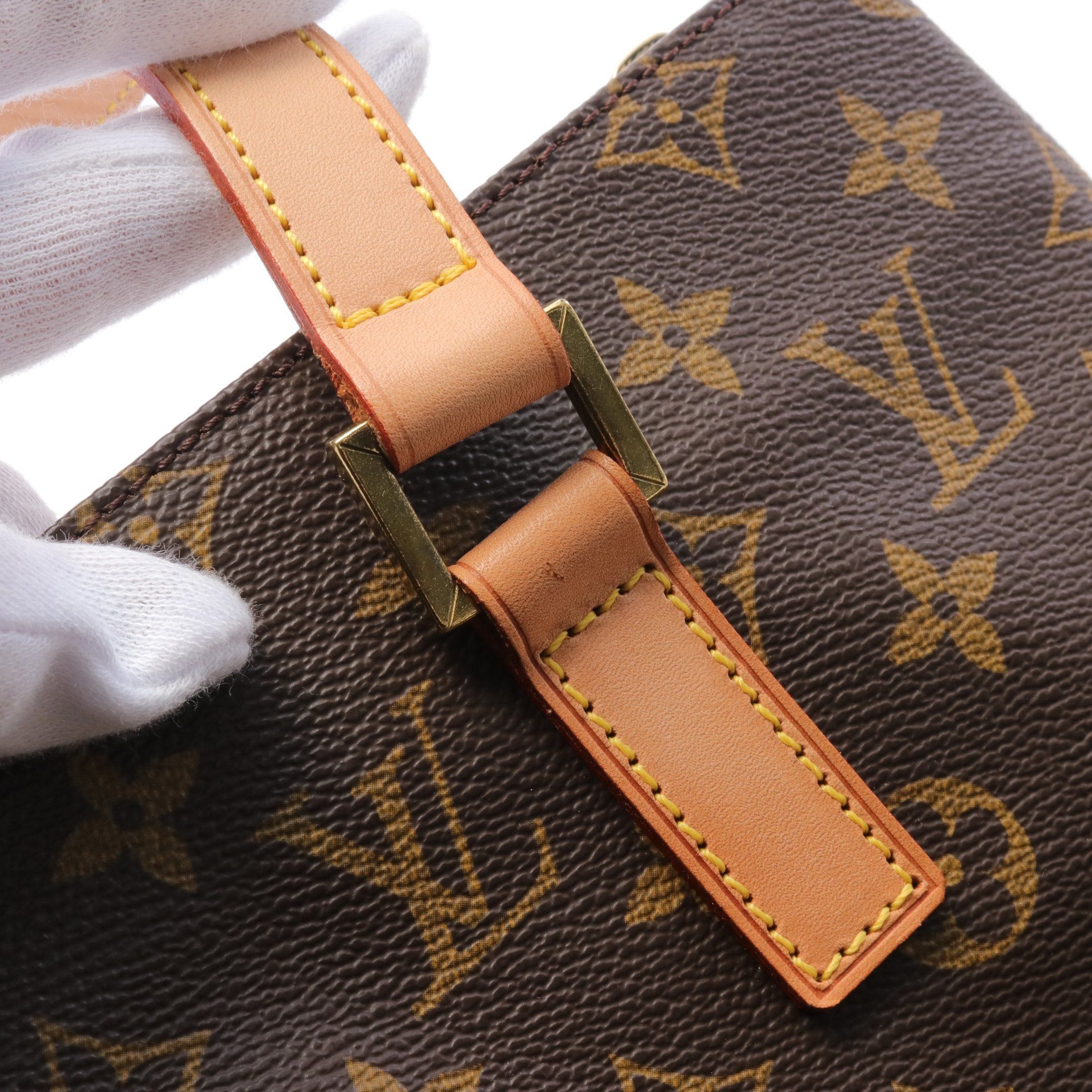 Louis Vuitton Louis Vuitton Cabas Piano Monogram Shoulder Bag Leather Brown Size ONE SIZE - 8 Thumbnail