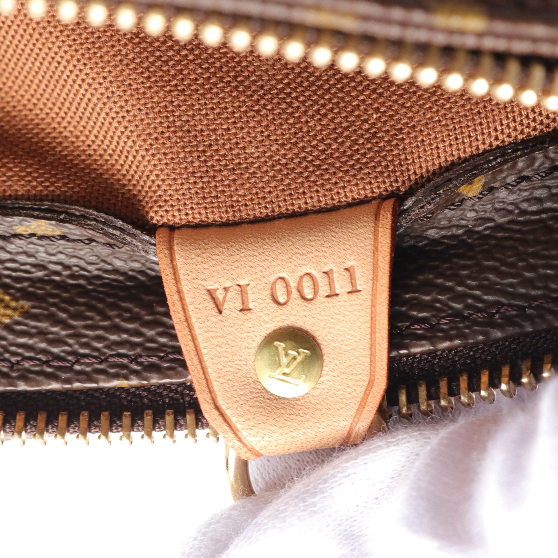 Louis Vuitton Louis Vuitton Cabas Piano Monogram Shoulder Bag Leather Brown Size ONE SIZE - 5 Thumbnail