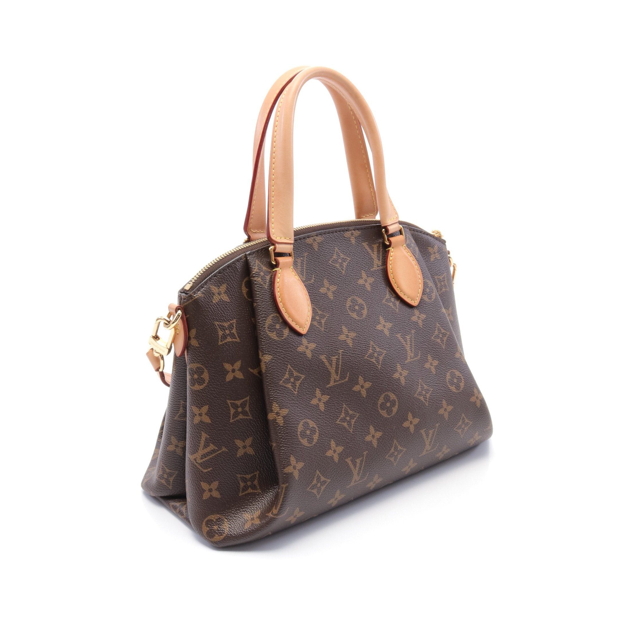 Louis Vuitton Louis Vuitton Rivoli Pm Monogram Handbag Leather Brown Size ONE SIZE - 2 Thumbnail