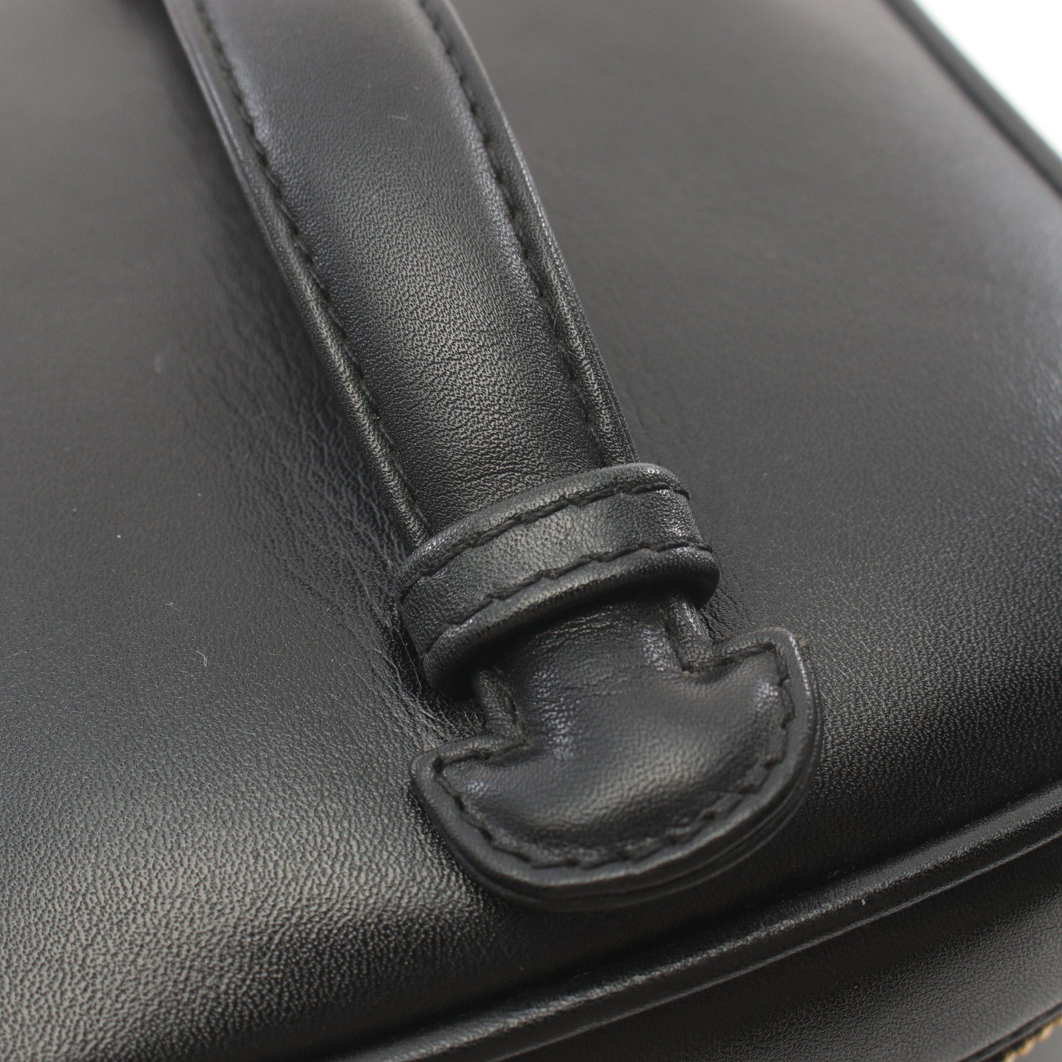 Chanel Chanel Bicolore Vanity Bag Handbag Leather Black Gold Hardware Size ONE SIZE - 7 Thumbnail