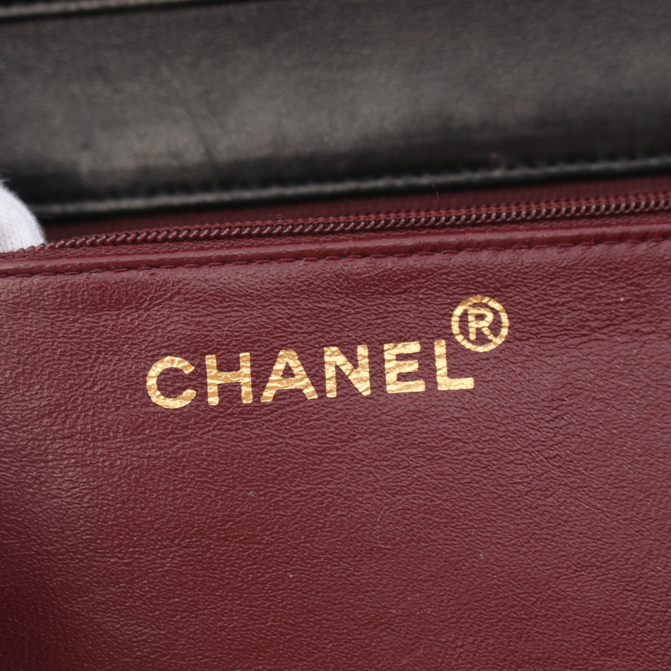Chanel Chanel Matelasse Single Flap Chain Shoulder Bag Lambskin Black Gold Hardware Push Lock Size ONE SIZE - 4 Thumbnail