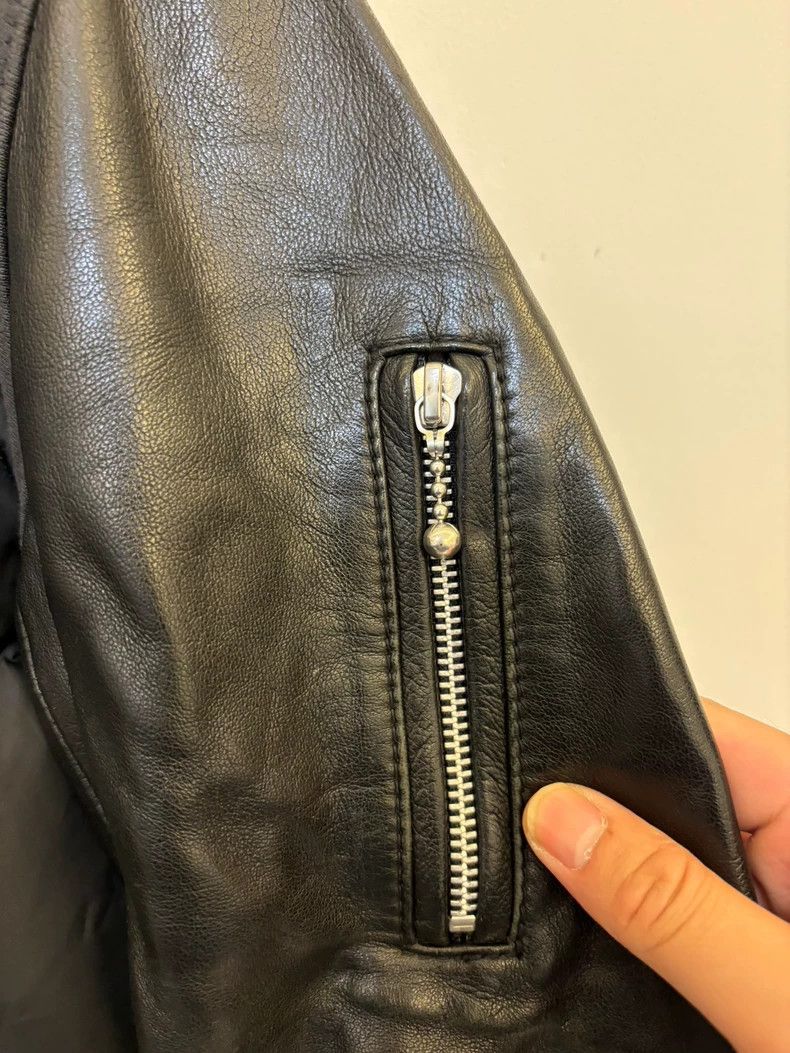 Undercover The Undercover Leather Sleeve Down Jacket -DMC Size US S / EU 44-46 / 1 - 4 Thumbnail