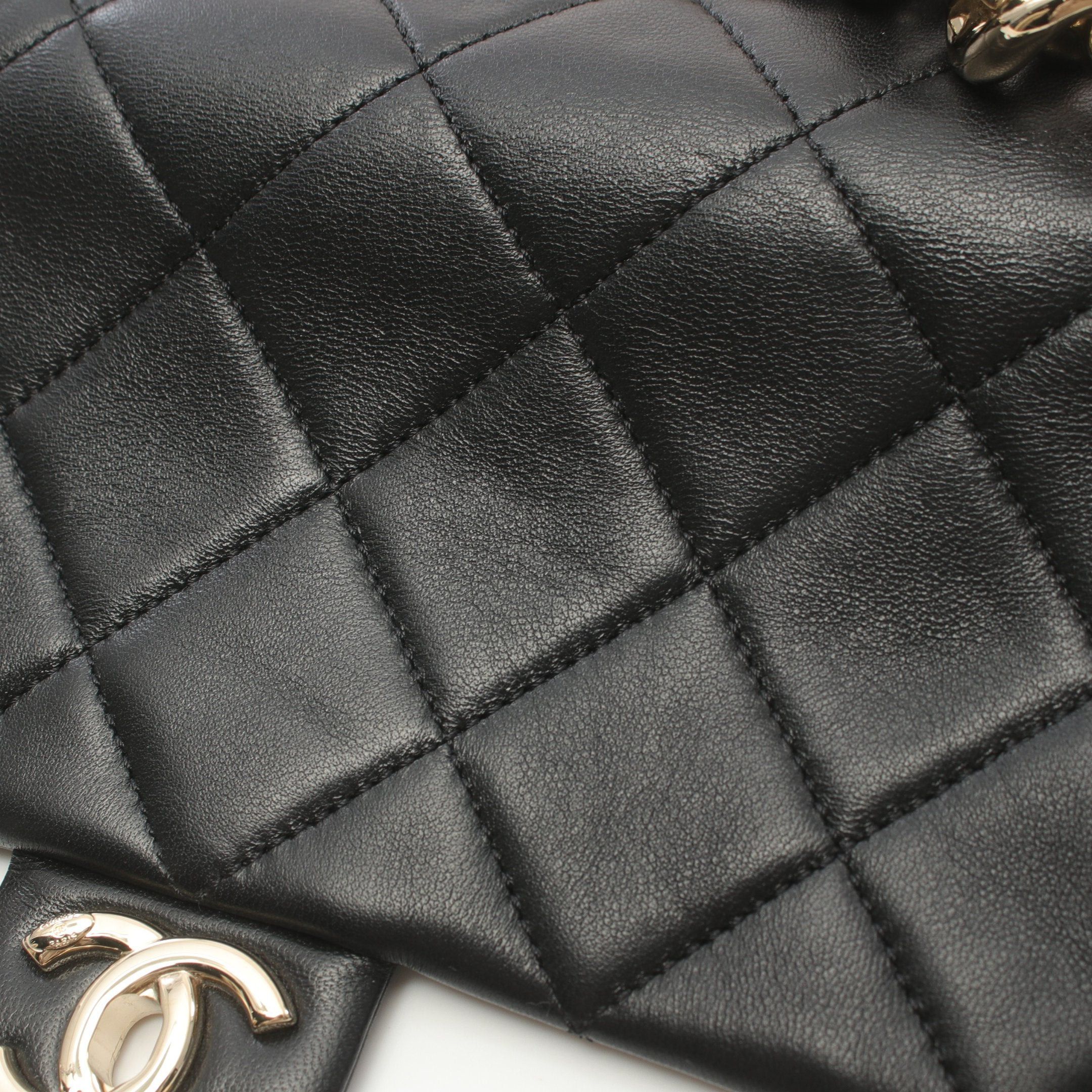 Chanel Chanel Matelasse Chain Shoulder Bag Lambskin Black Gold Hardware Size ONE SIZE - 6 Thumbnail