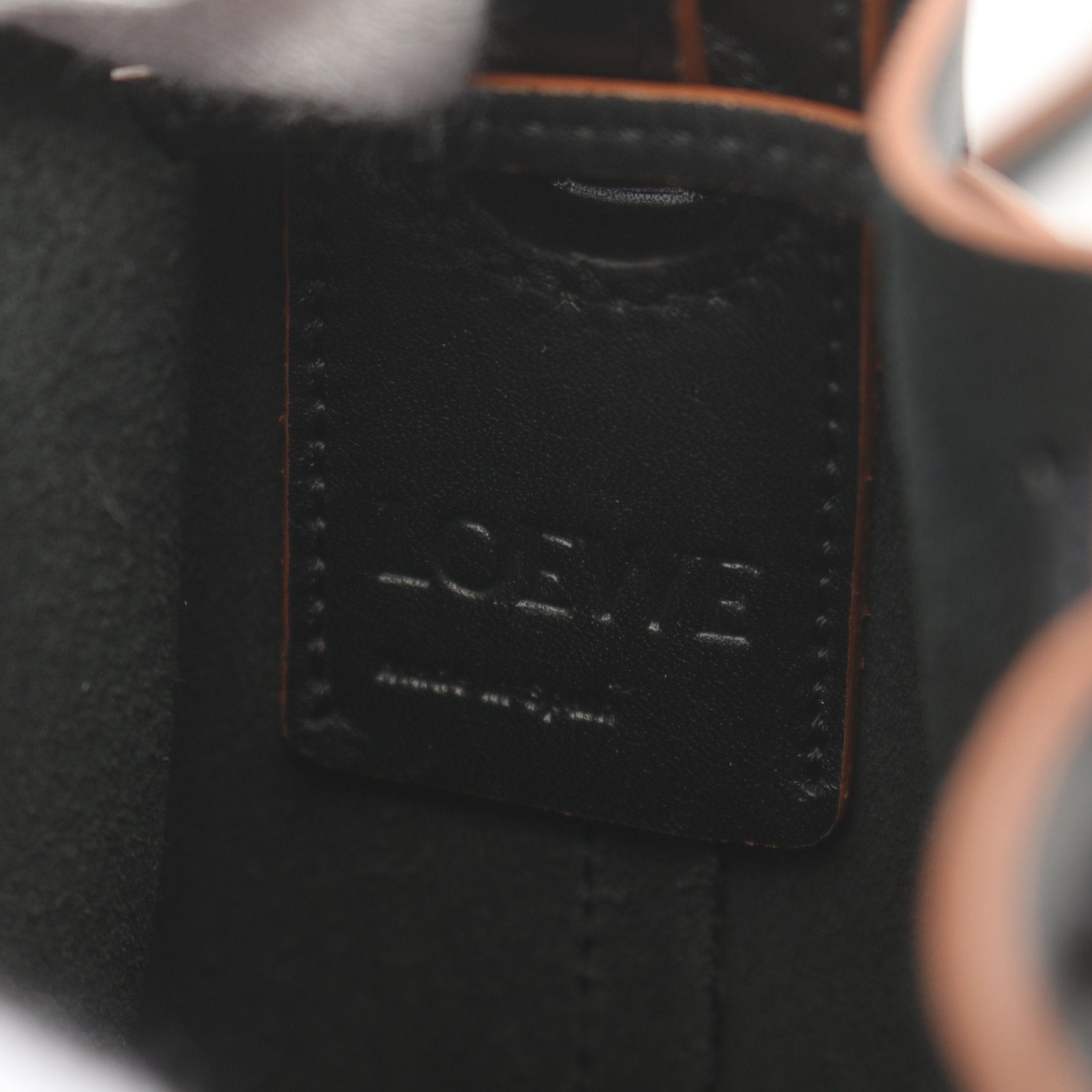 Loewe Loewe Balloon Bag Nano Shoulder Leather Black Brown Size ONE SIZE - 4 Thumbnail